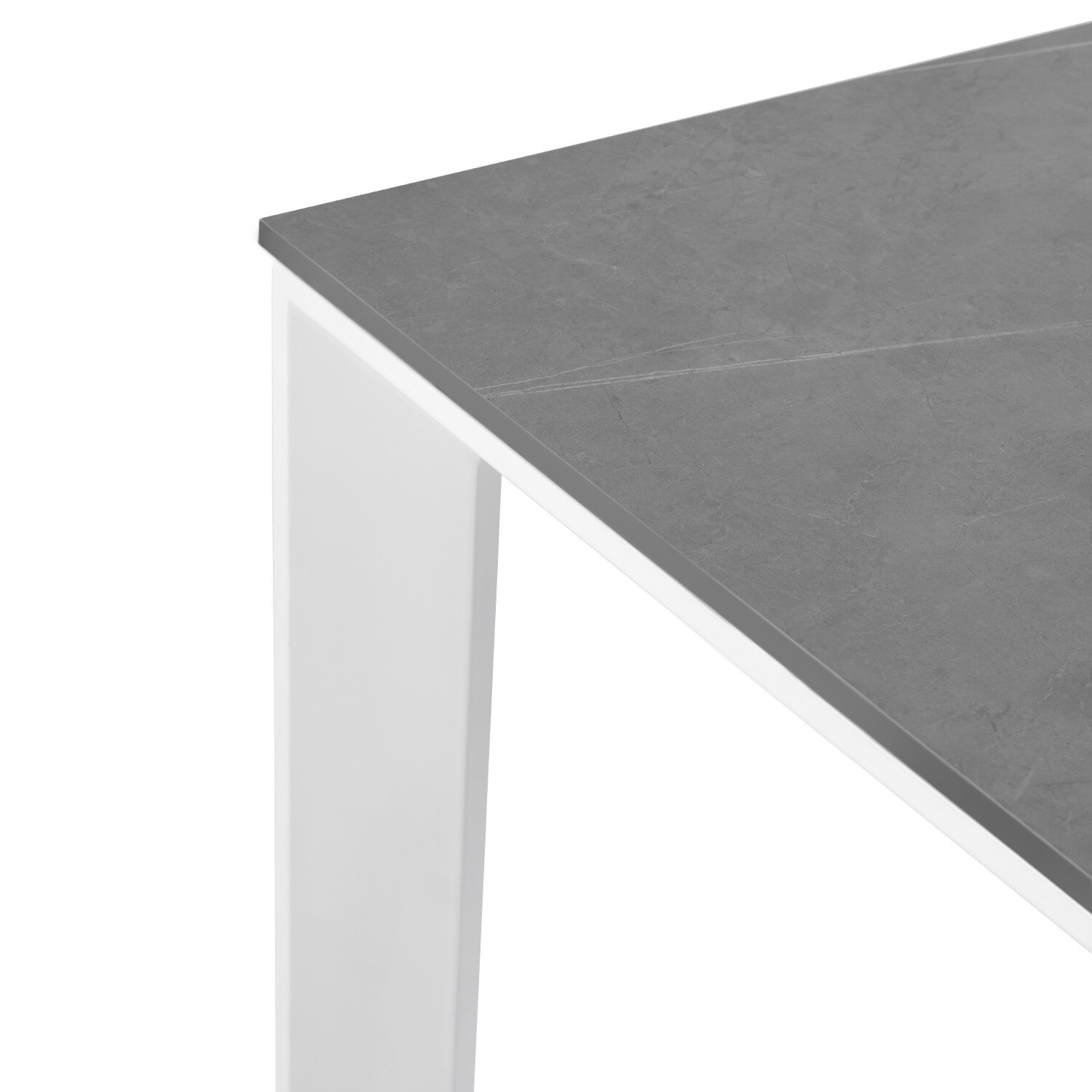 Mesa ext. TAMARA 160 gris/blanco - Image 3