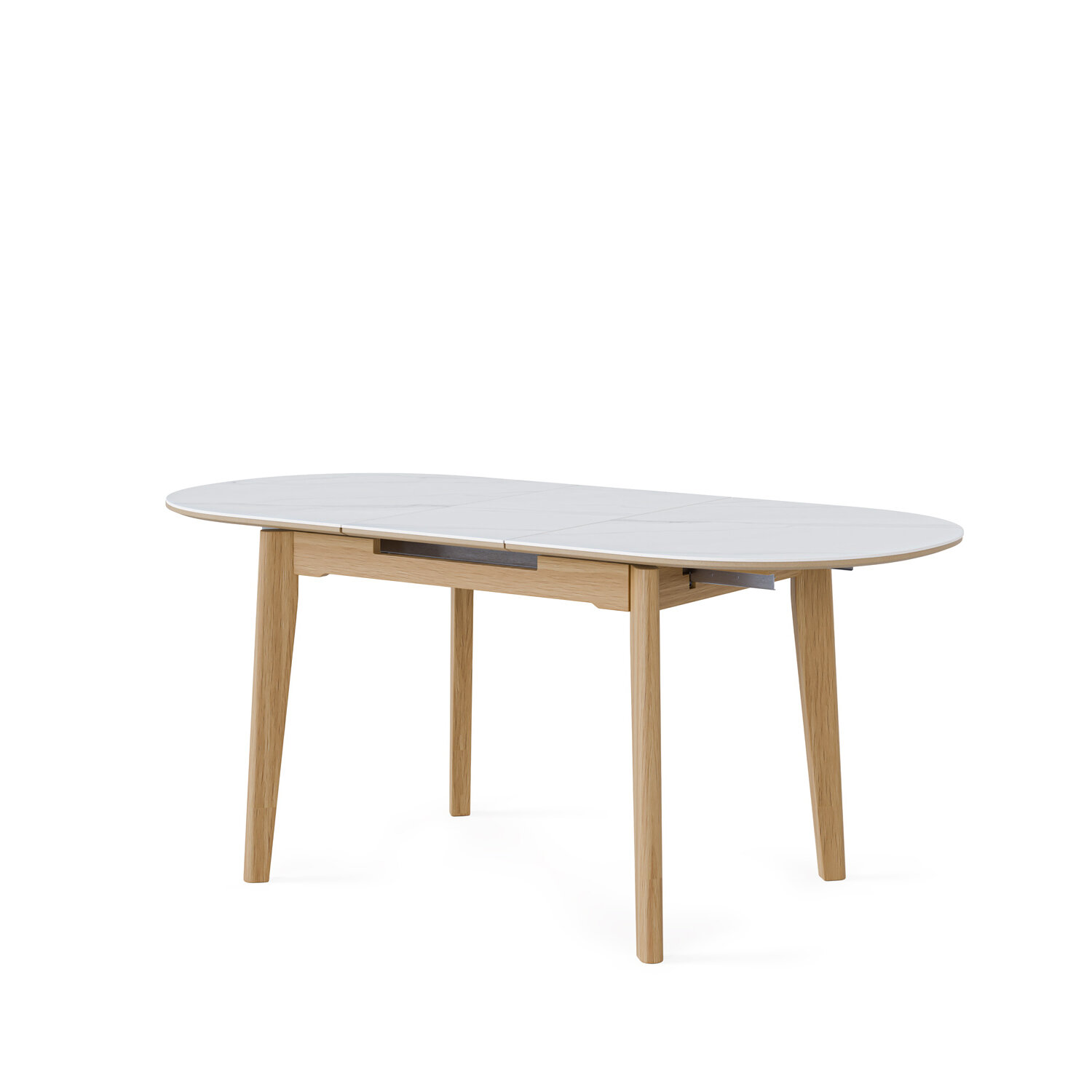 Mesa ext. VELMA 140 blanco/roble - Image 3