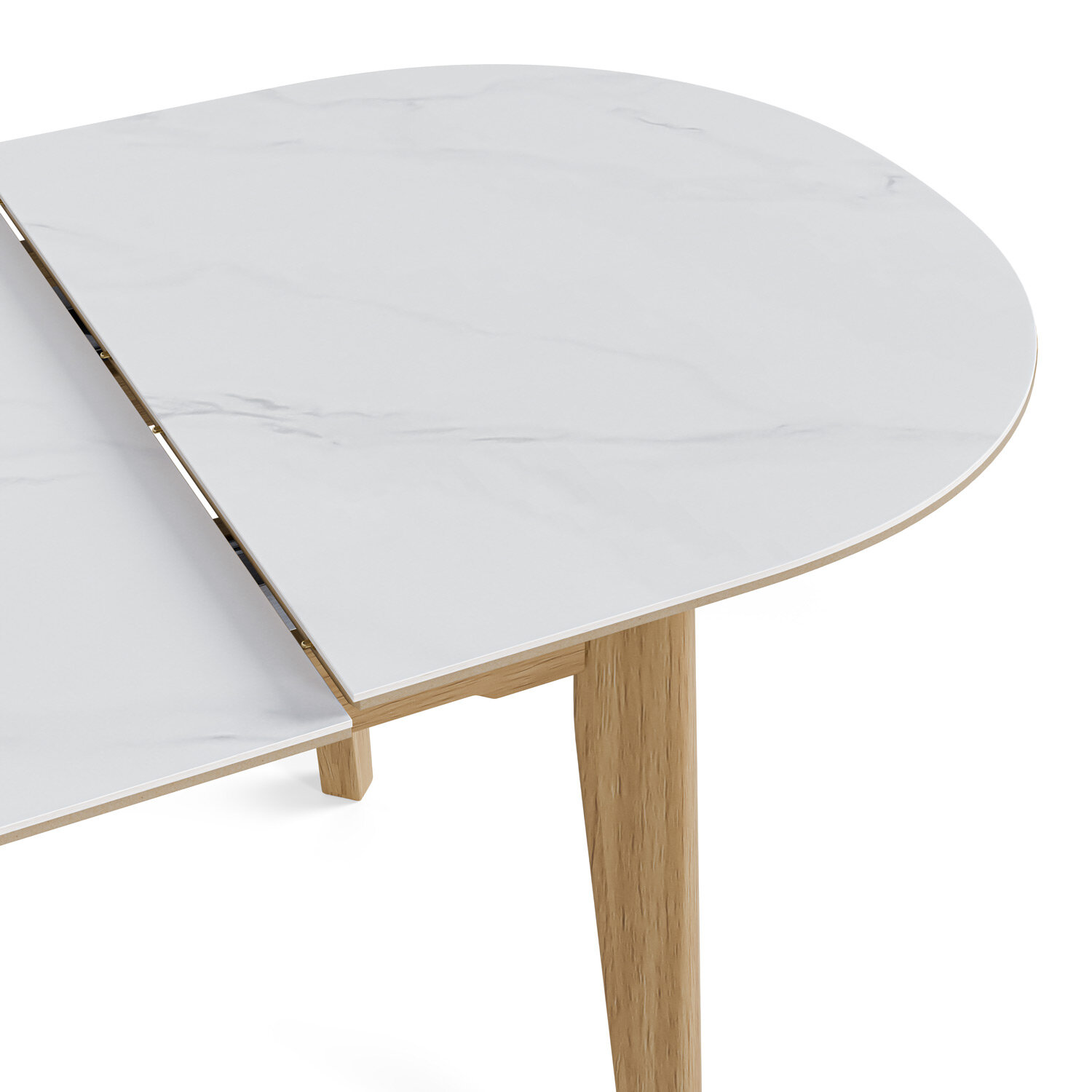Mesa ext. VELMA 140 blanco/roble - Image 4