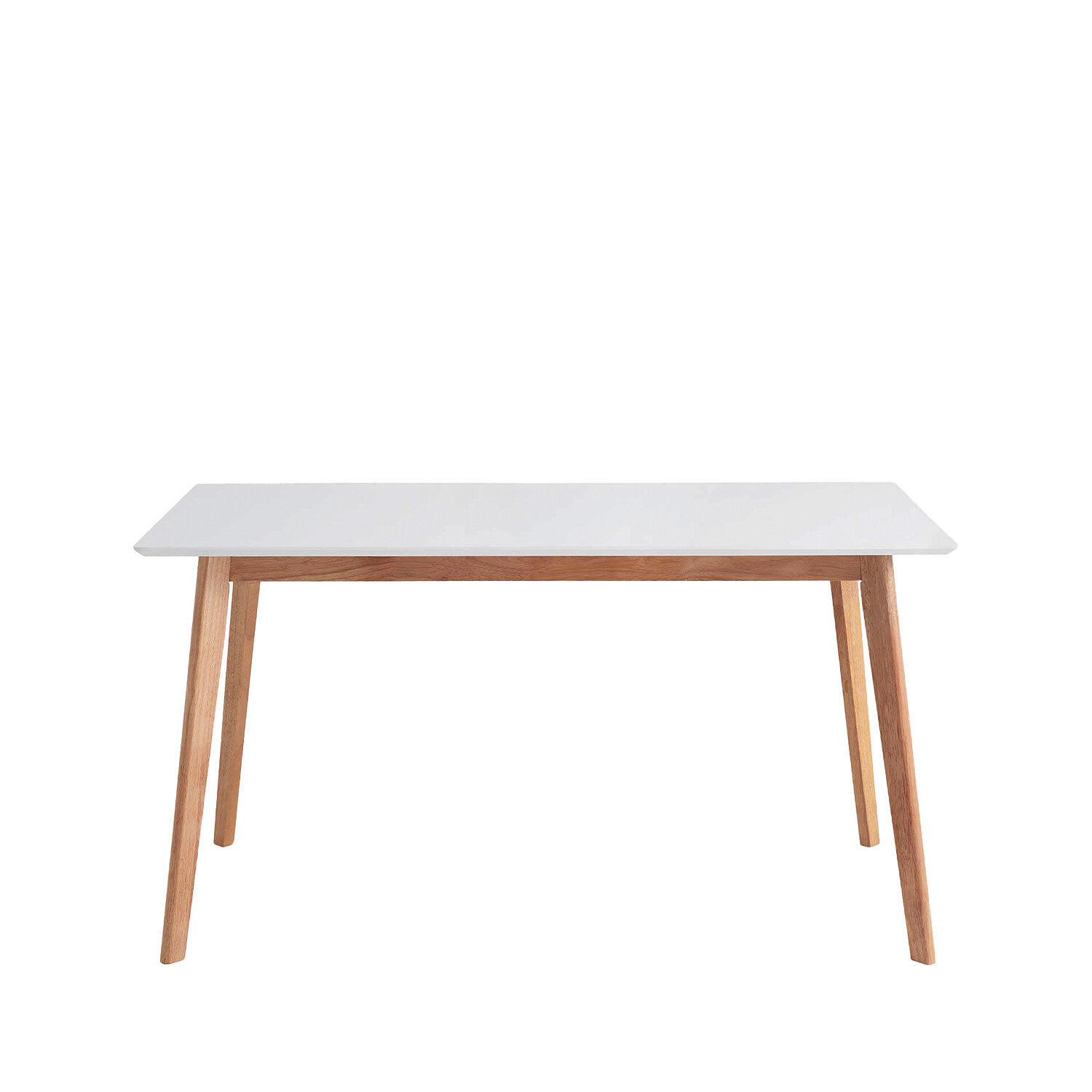 Mesa fija ALICE 120 blanco/roble - Image 2