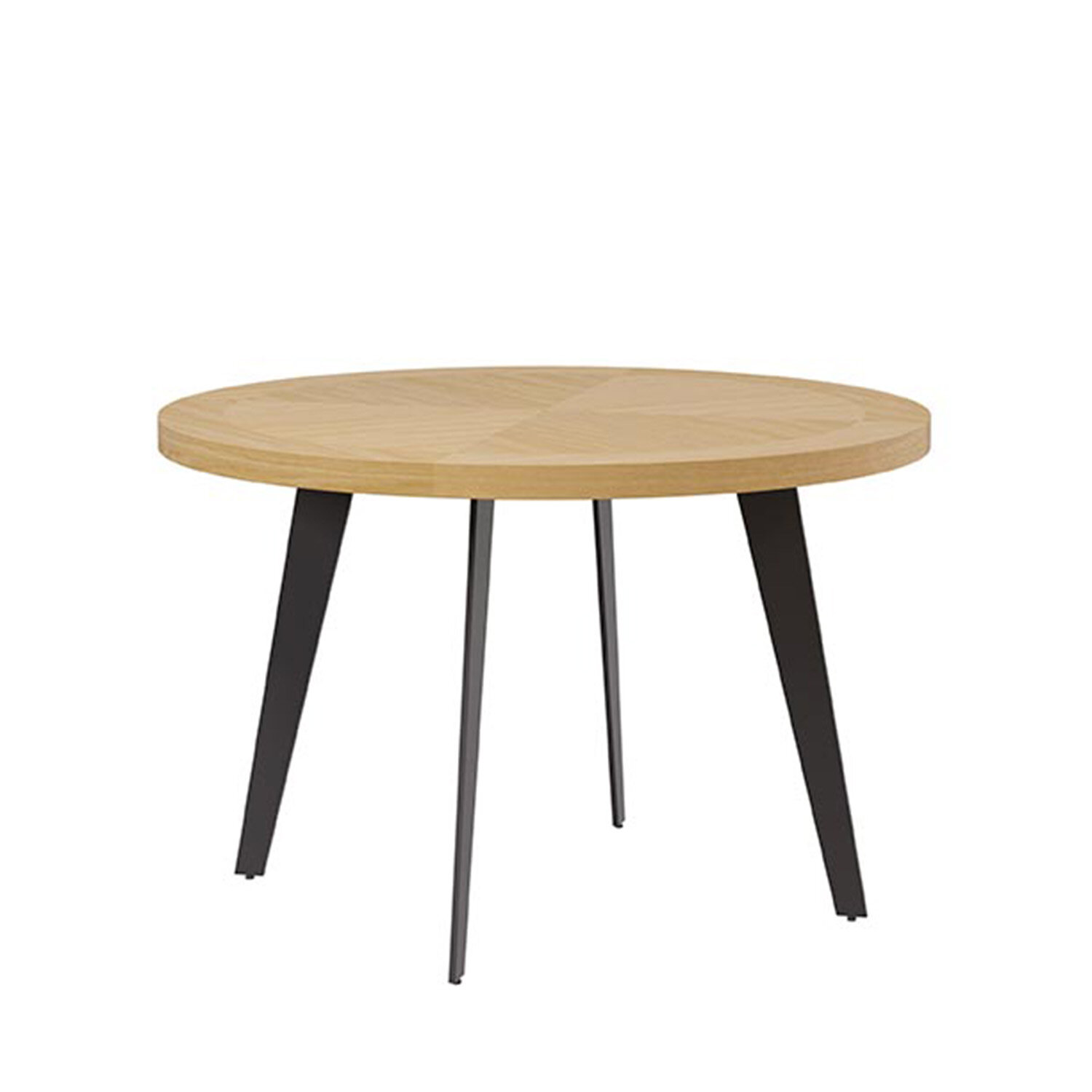 Mesa fija AMANDA 120 roble/negro
