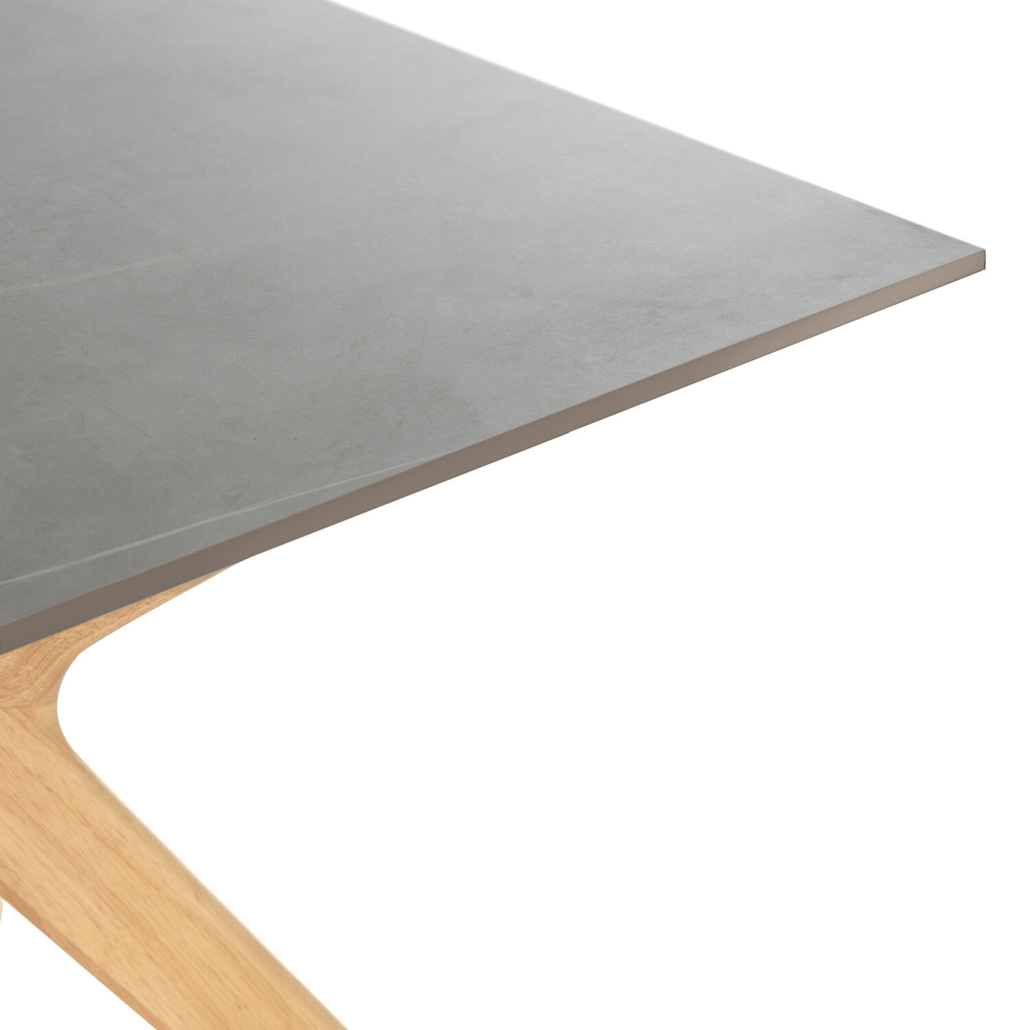 Mesa fija ELOISE 140 gris/roble - Image 5