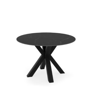 Mesa fija FIORELLA 100 negro/negro