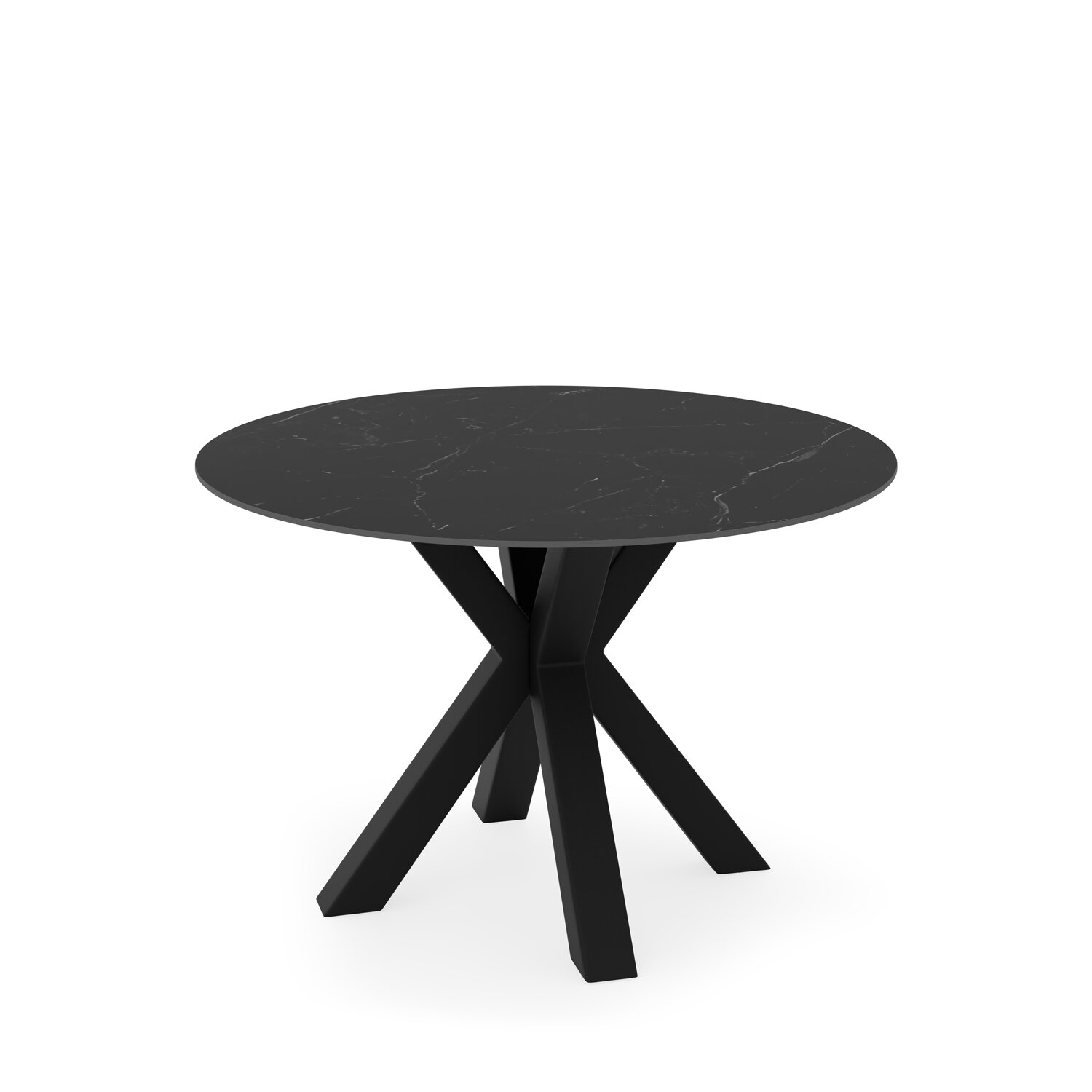Mesa fija FIORELLA 120 negro/negro
