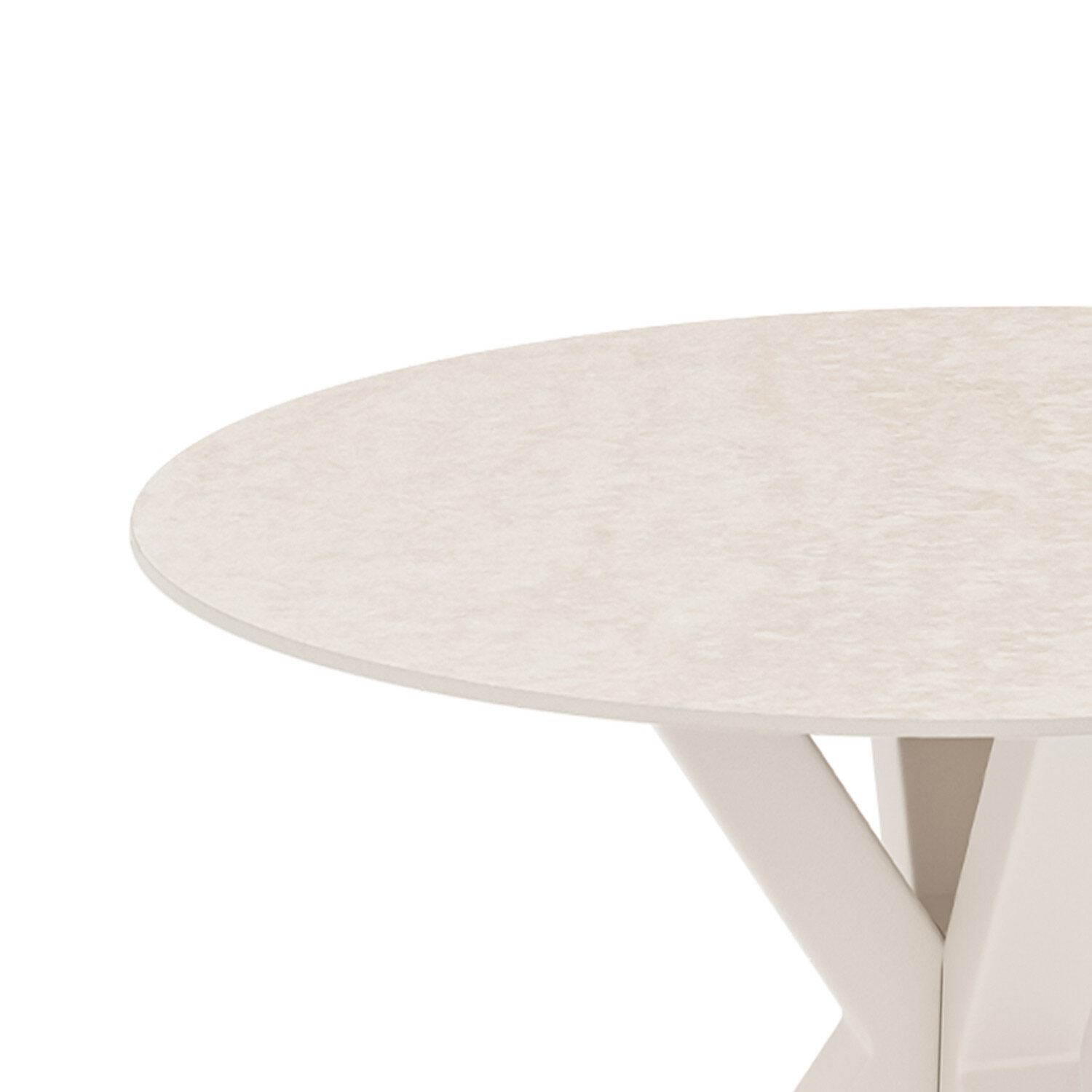 Mesa fija FIORELLA 120 travertino/beige - Image 4