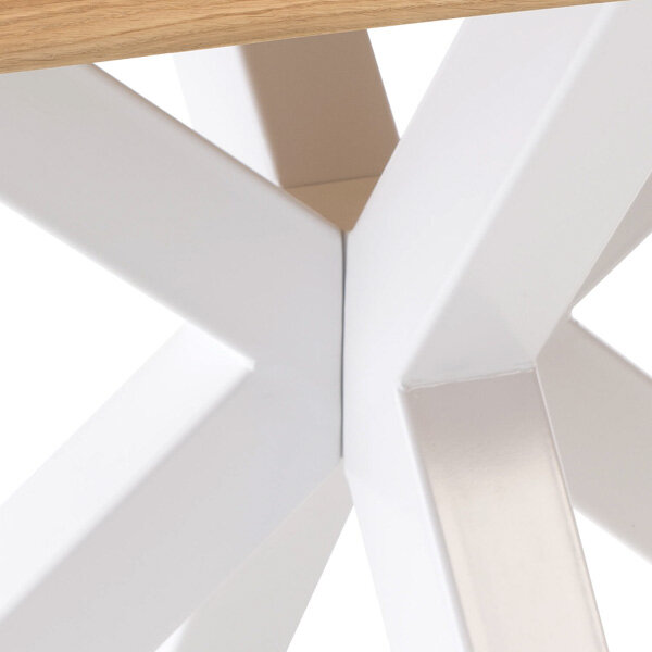 Mesa fija GRACE 140 roble/blanco - Image 4