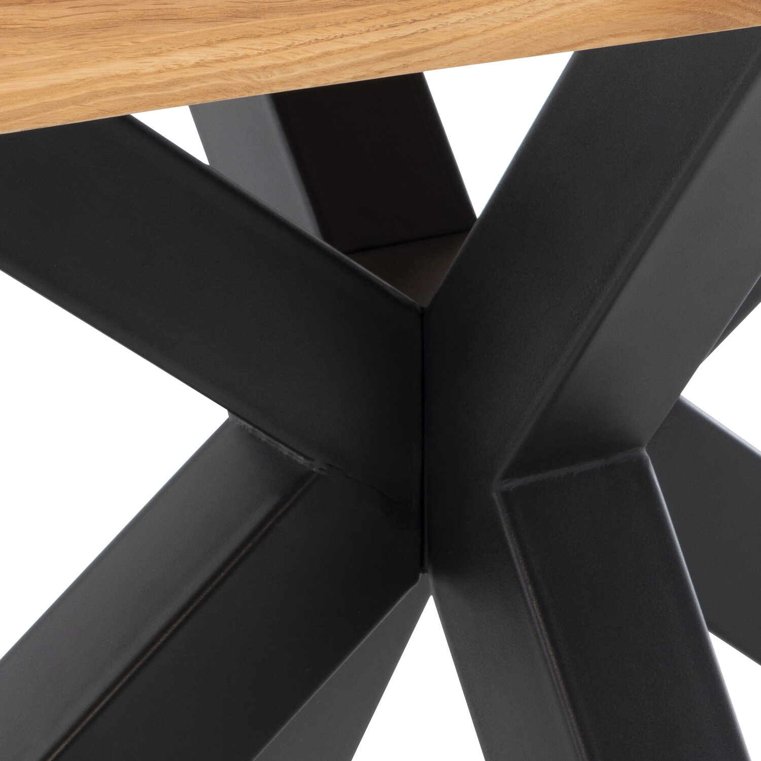 Mesa fija GRACE 140 roble/negro - Image 4