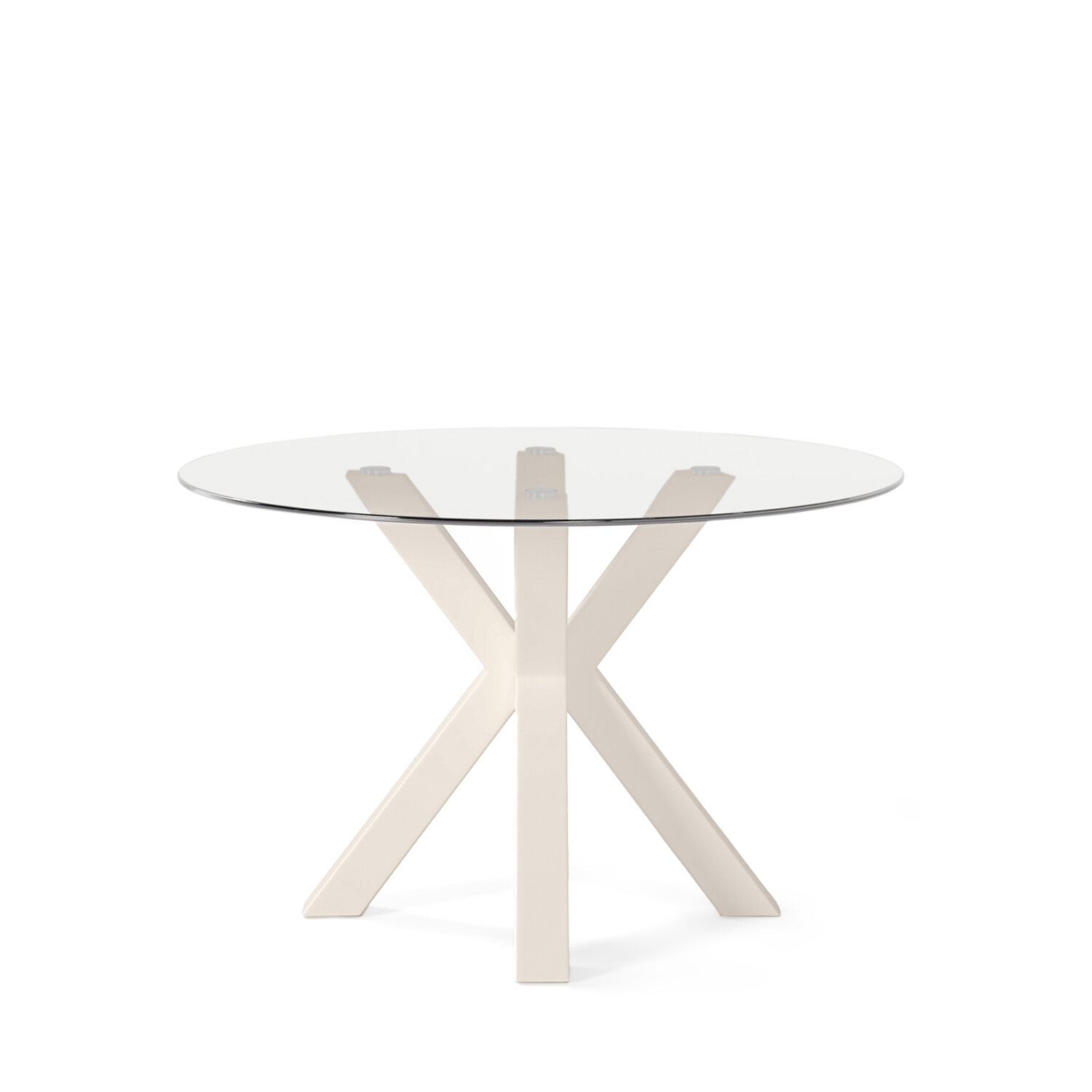 Mesa fija JADE 100 cristal/beige - Image 2