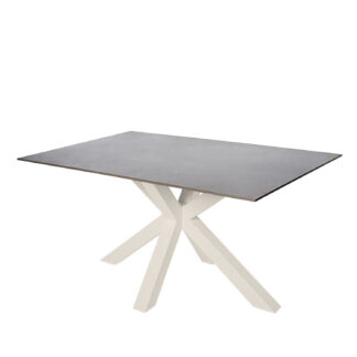 Mesa fija JOYCE 140 gris/beige