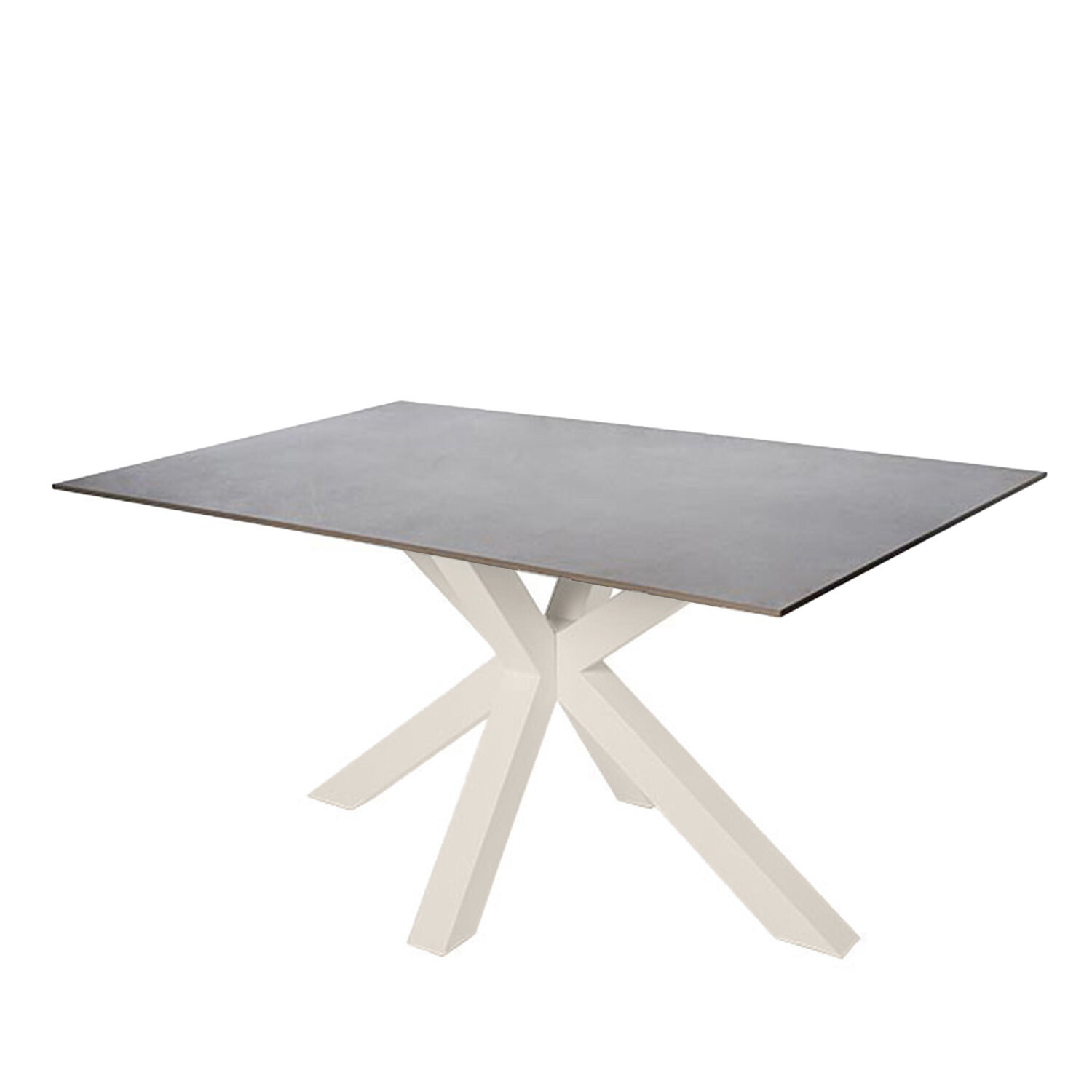 Mesa fija JOYCE 140 gris/beige