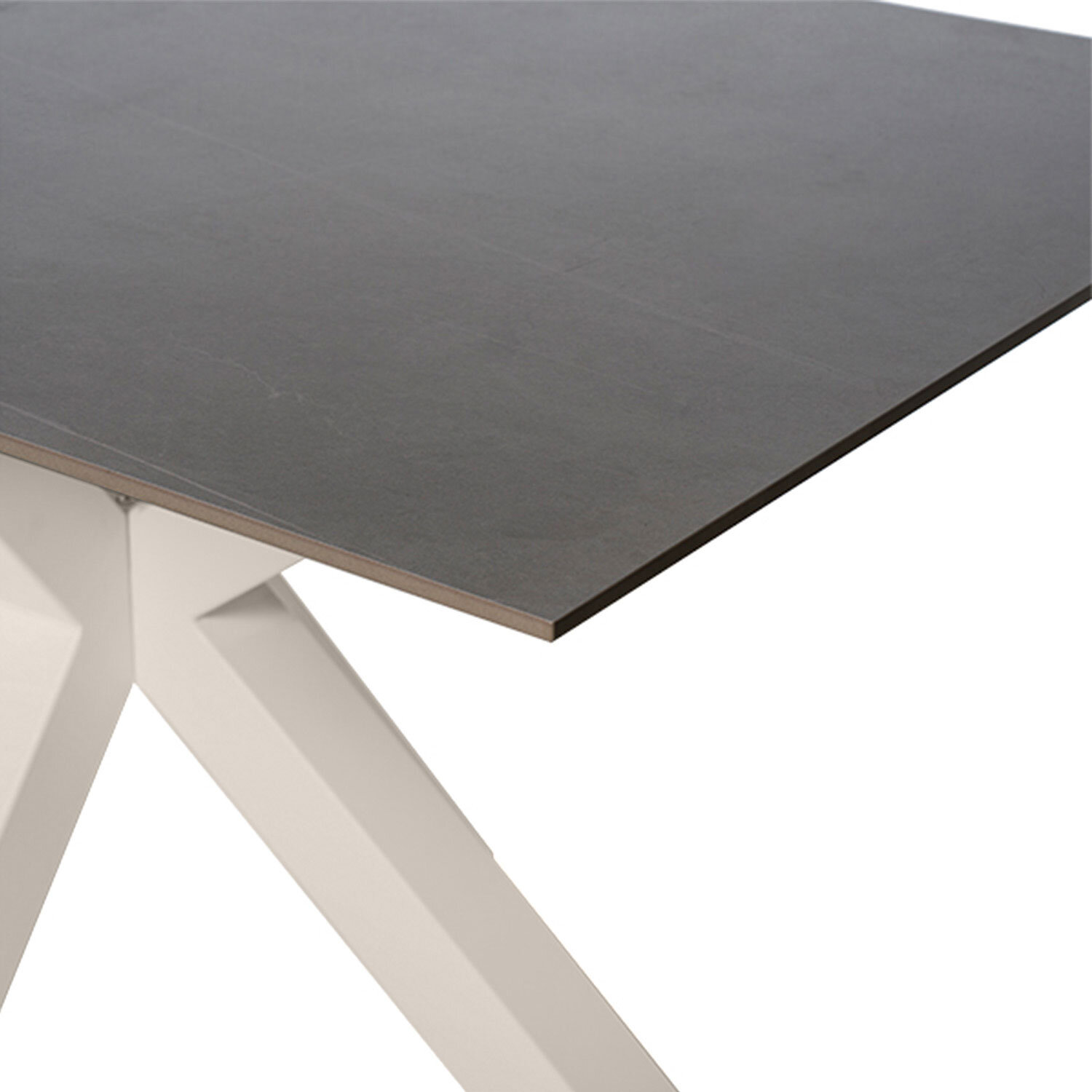 Mesa fija JOYCE 140 gris/beige - Image 3
