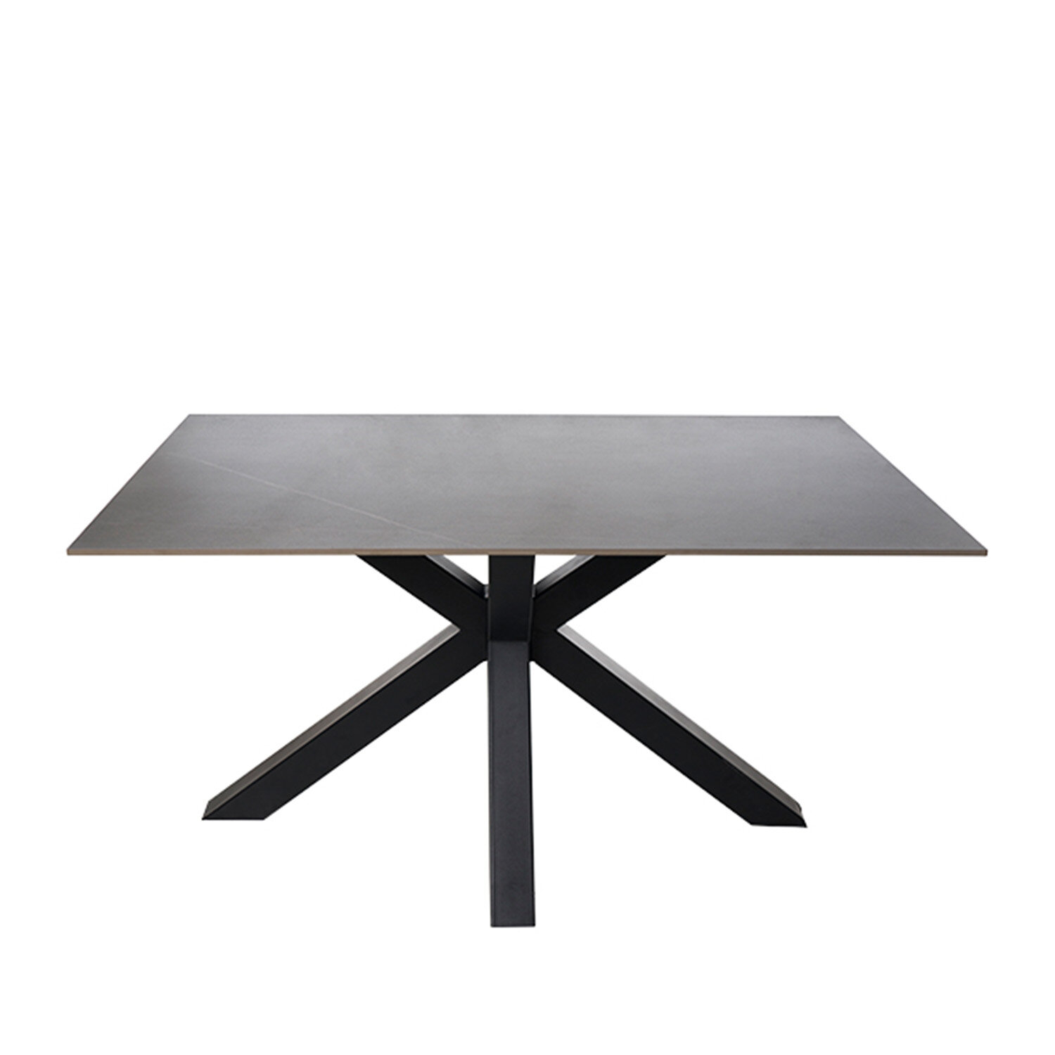 Mesa fija JOYCE 140 gris/negro - Image 2