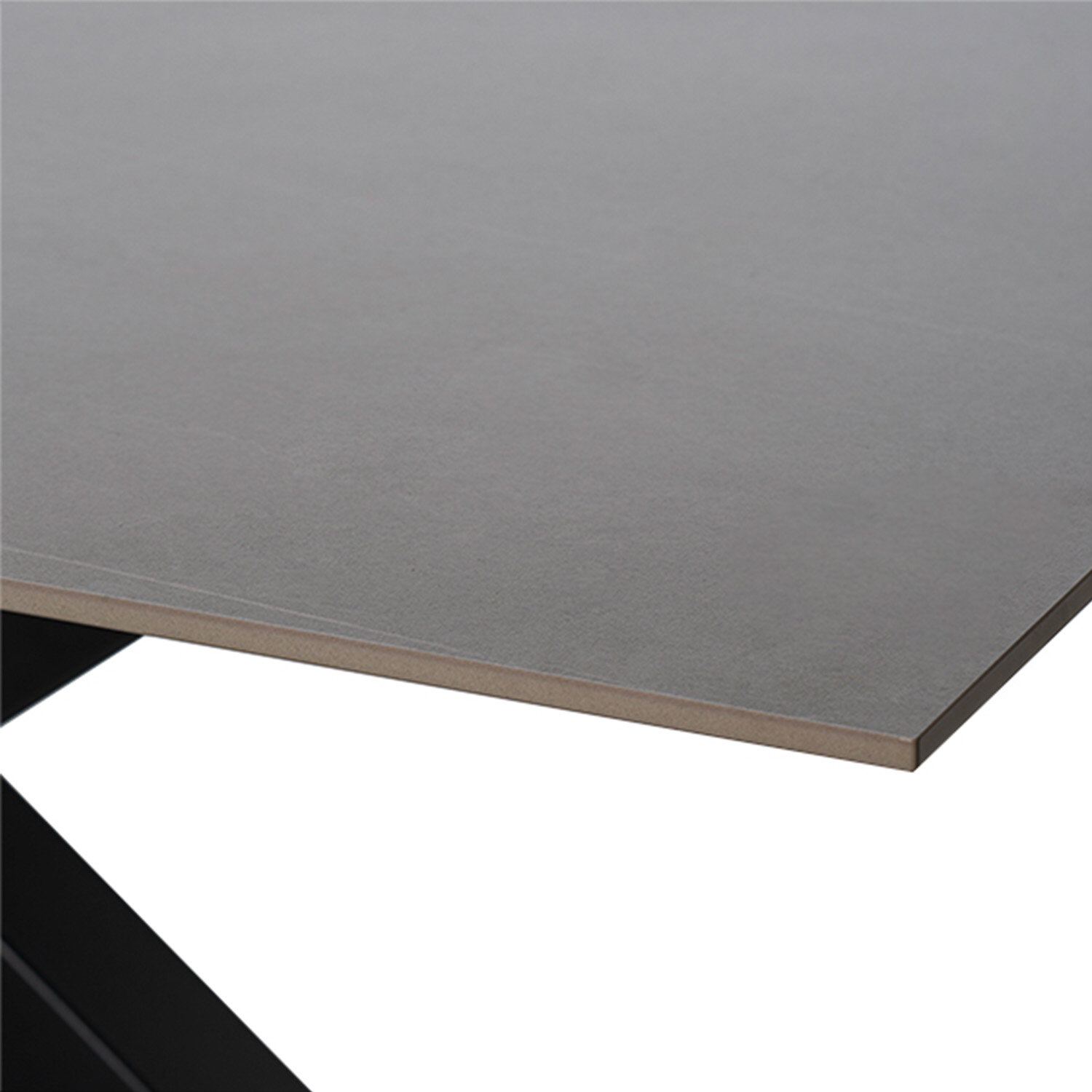 Mesa fija JOYCE 140 gris/negro - Image 3