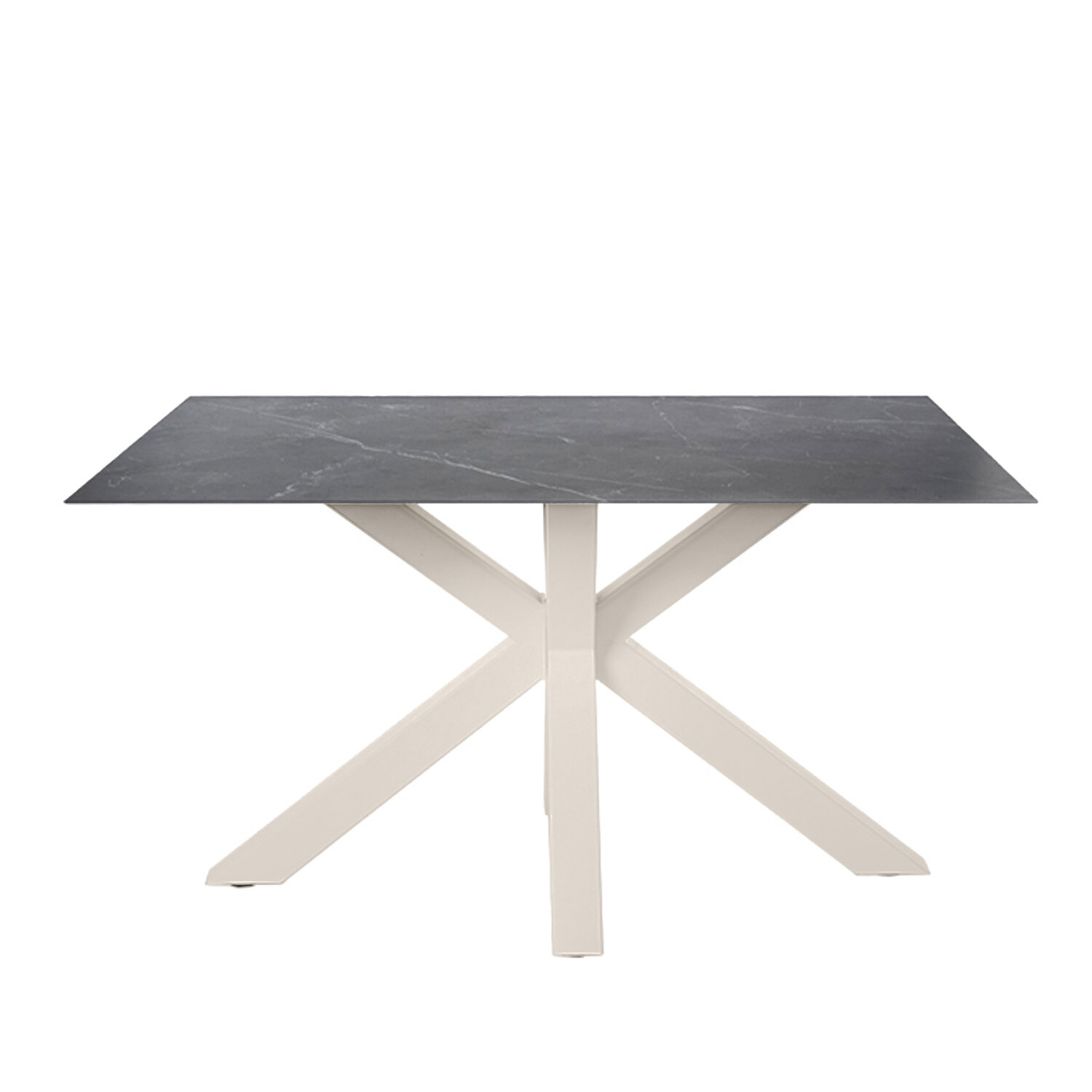 Mesa fija JOYCE 140 negro/beige - Image 2