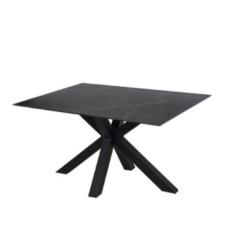 Mesa fija JOYCE 140 negro/negro