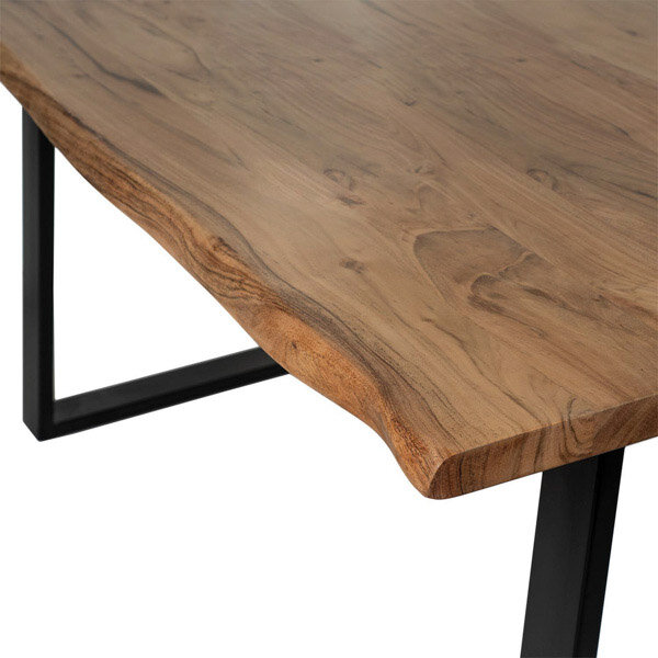 Mesa fija LABAN 160 natural/negro - Image 5