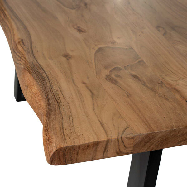 Mesa fija LABAN 160 natural/negro - Image 6