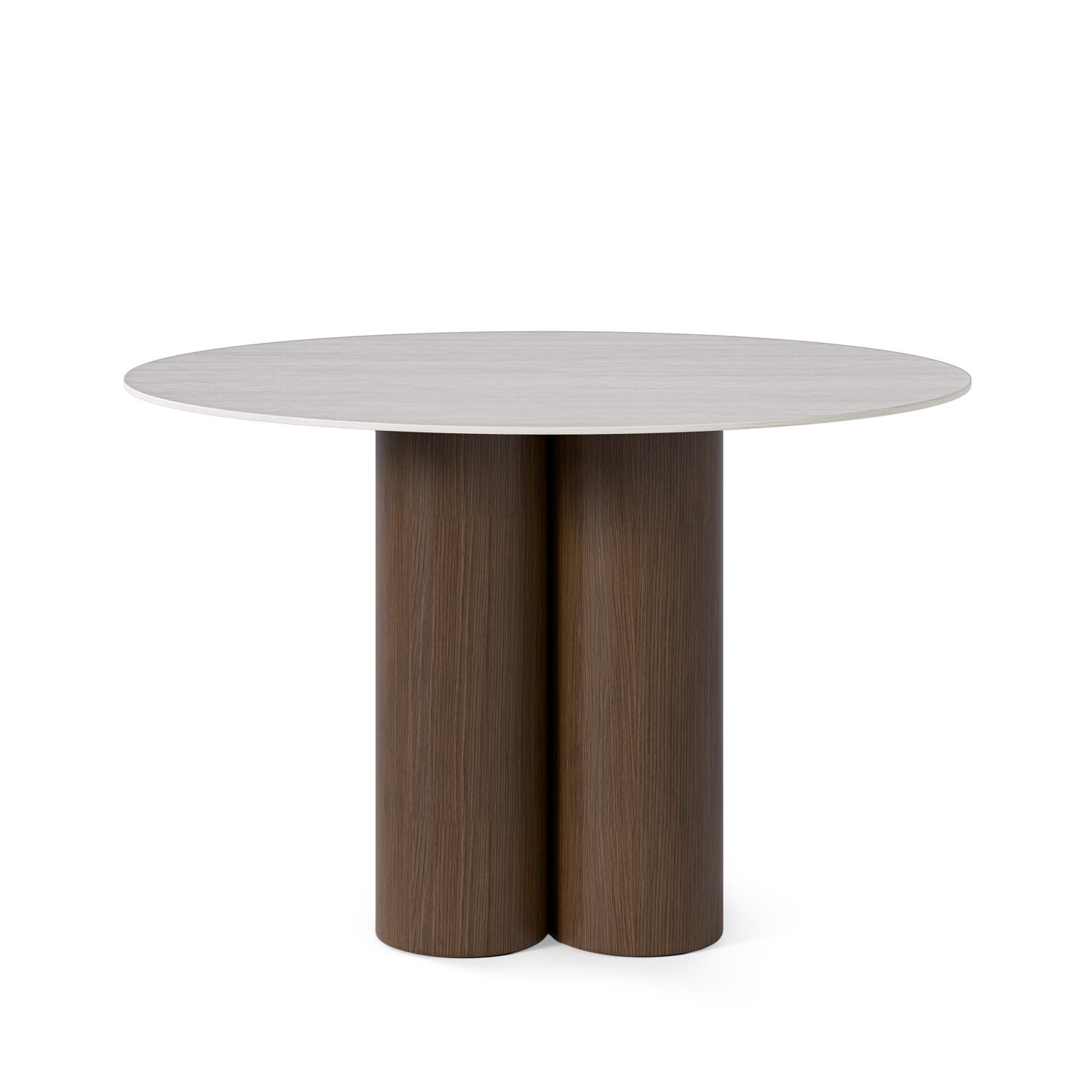 Mesa fija TRACY 120 travertino/nogal - Image 2