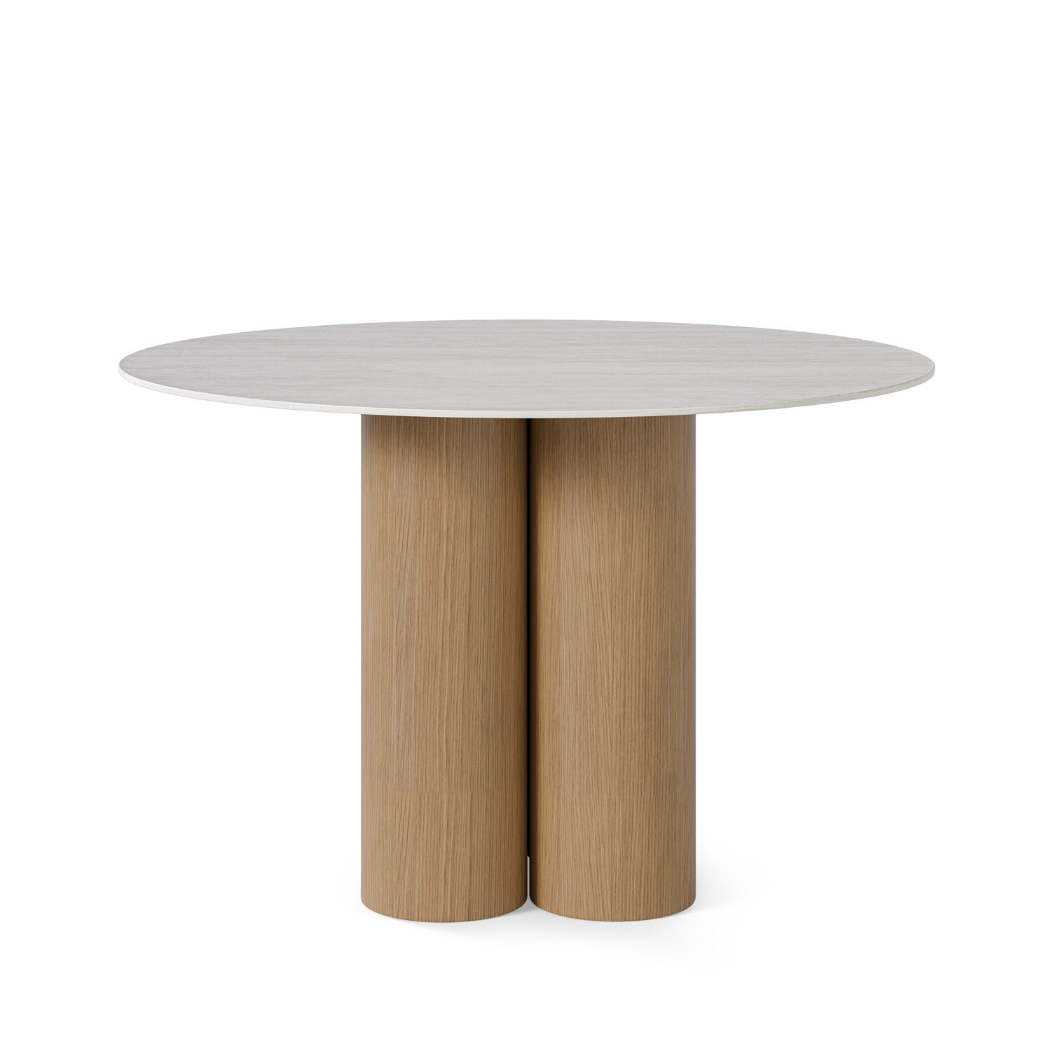 Mesa fija TRACY 120 travertino/roble - Image 2