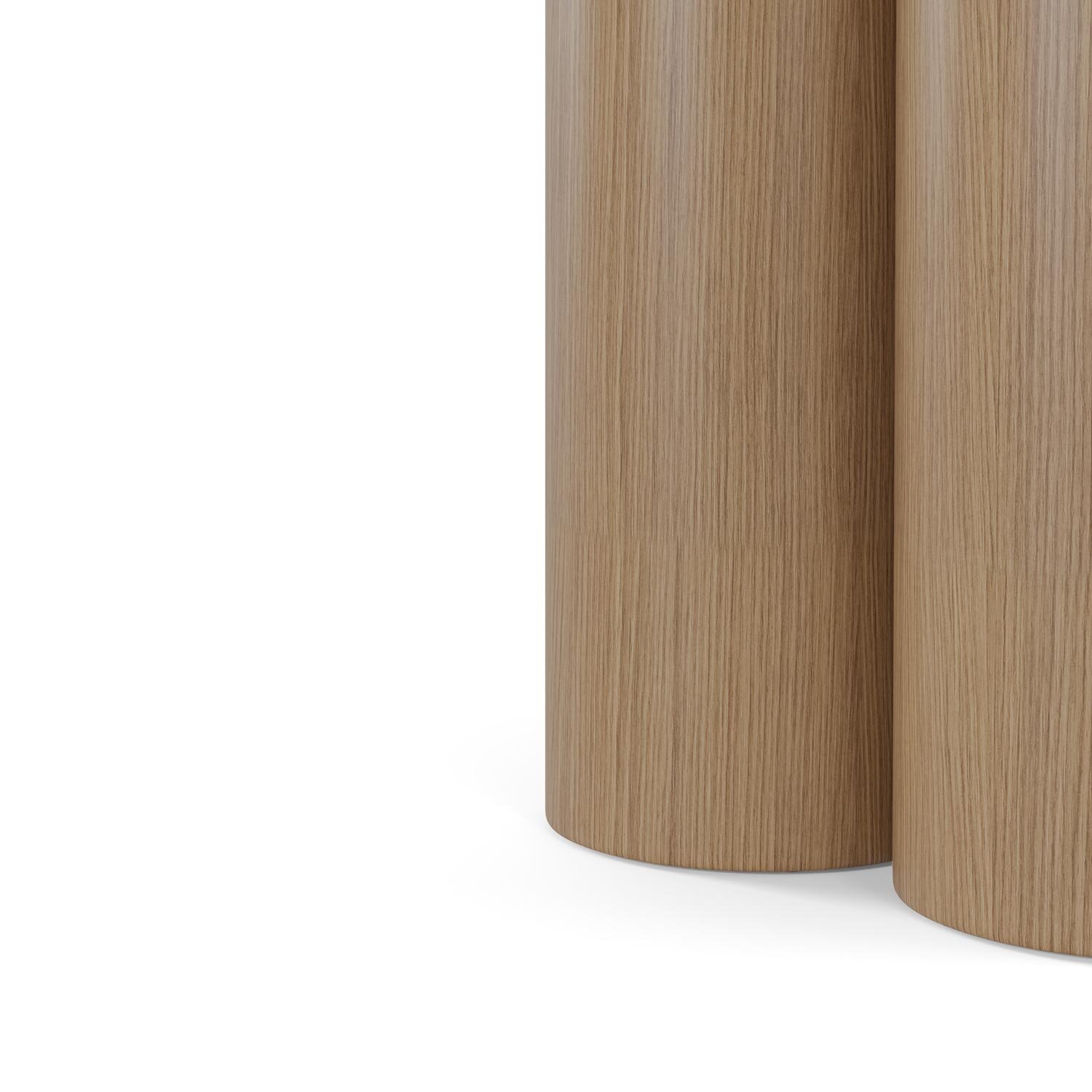 Mesa fija TRACY 120 travertino/roble - Image 3