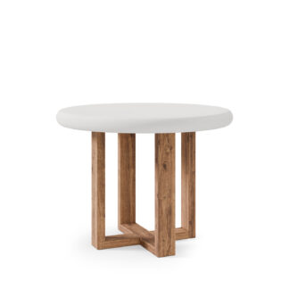 Mesa fija VIOLETTE 100 blanco-roble