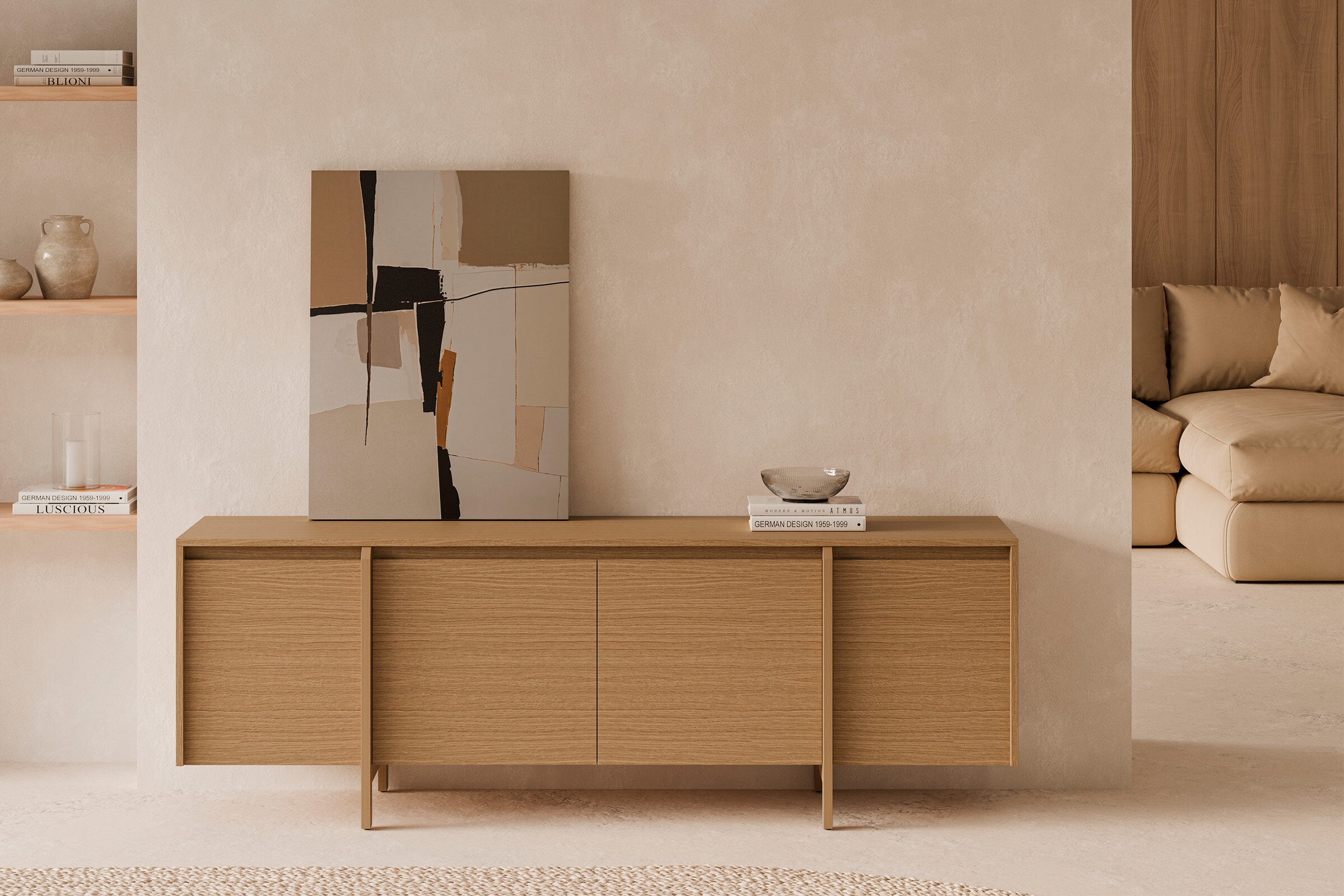 Mueble TV 180 PACIFIC (4 puertas)
