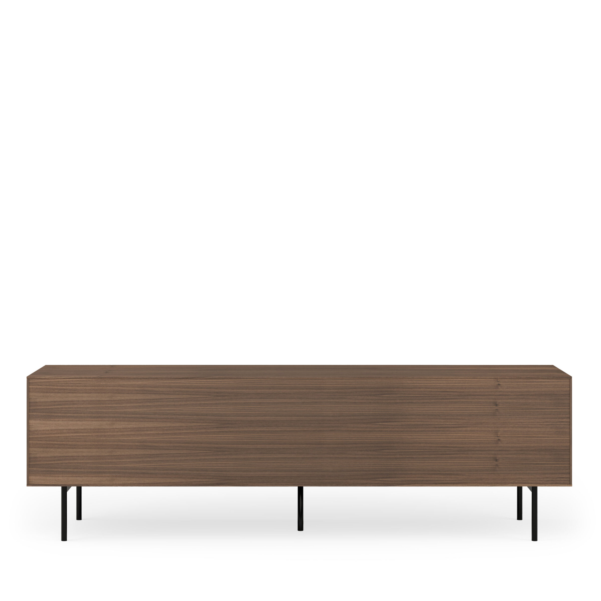 Mueble TV 180 TULSA nogal pata metal (2 puertas + 2 cajones + 2 huecos) - Image 6