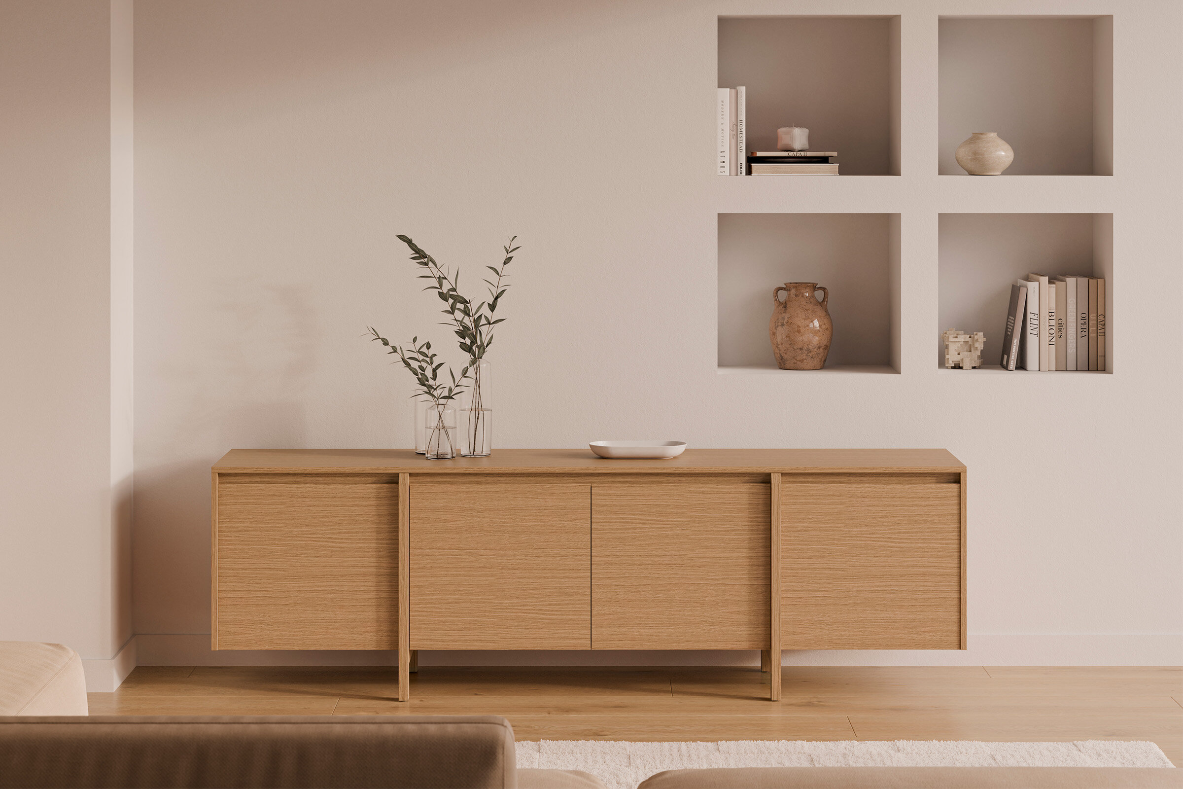 Mueble TV 200 PACIFIC (4 puertas)