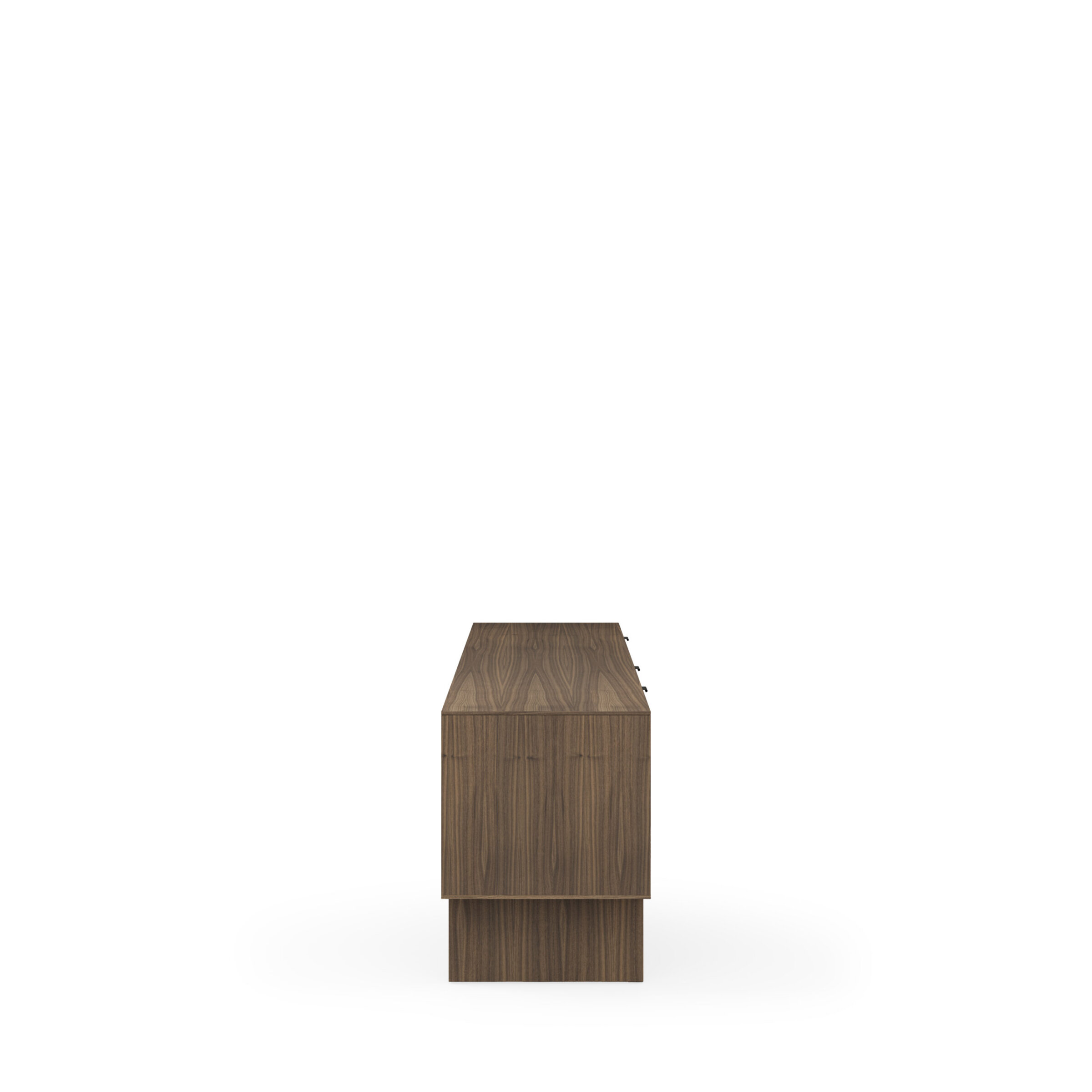 Mueble TV 200 TULSA nogal pata madera (2 puertas + 2 cajones) - Image 4