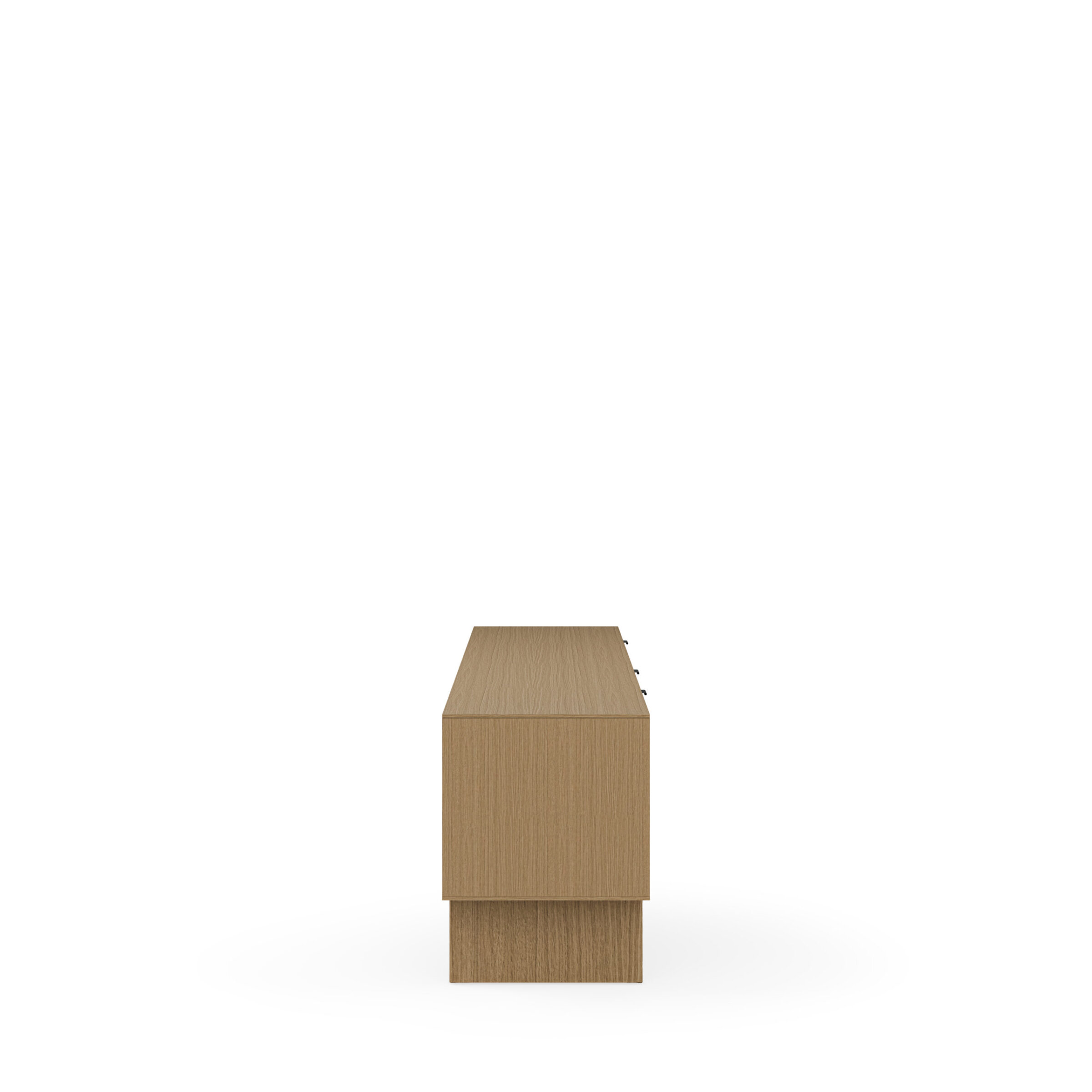 Mueble TV 200 TULSA roble pata madera (2 puertas + 2 cajones) - Image 3