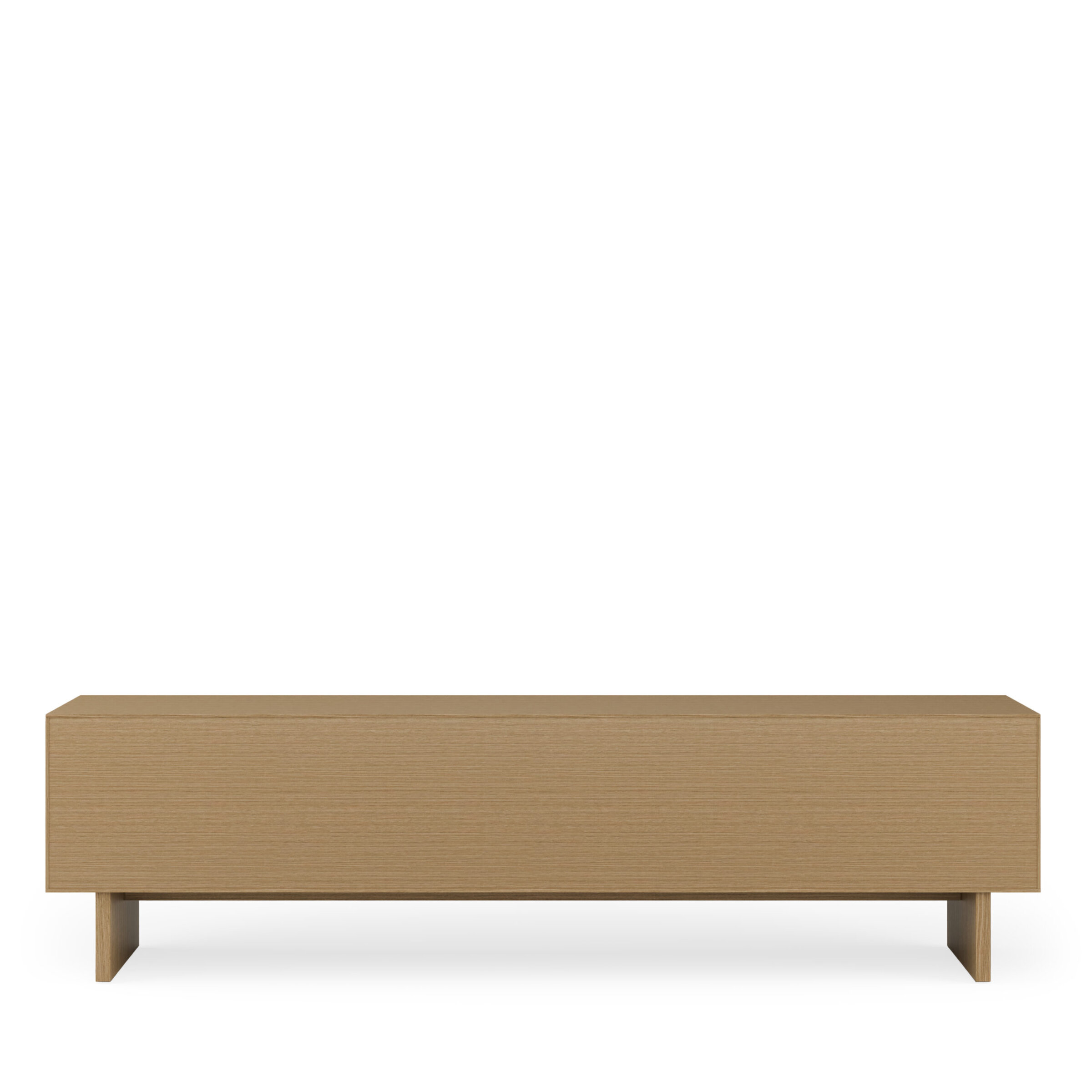 Mueble TV 200 TULSA roble pata madera (2 puertas + 2 cajones) - Image 5