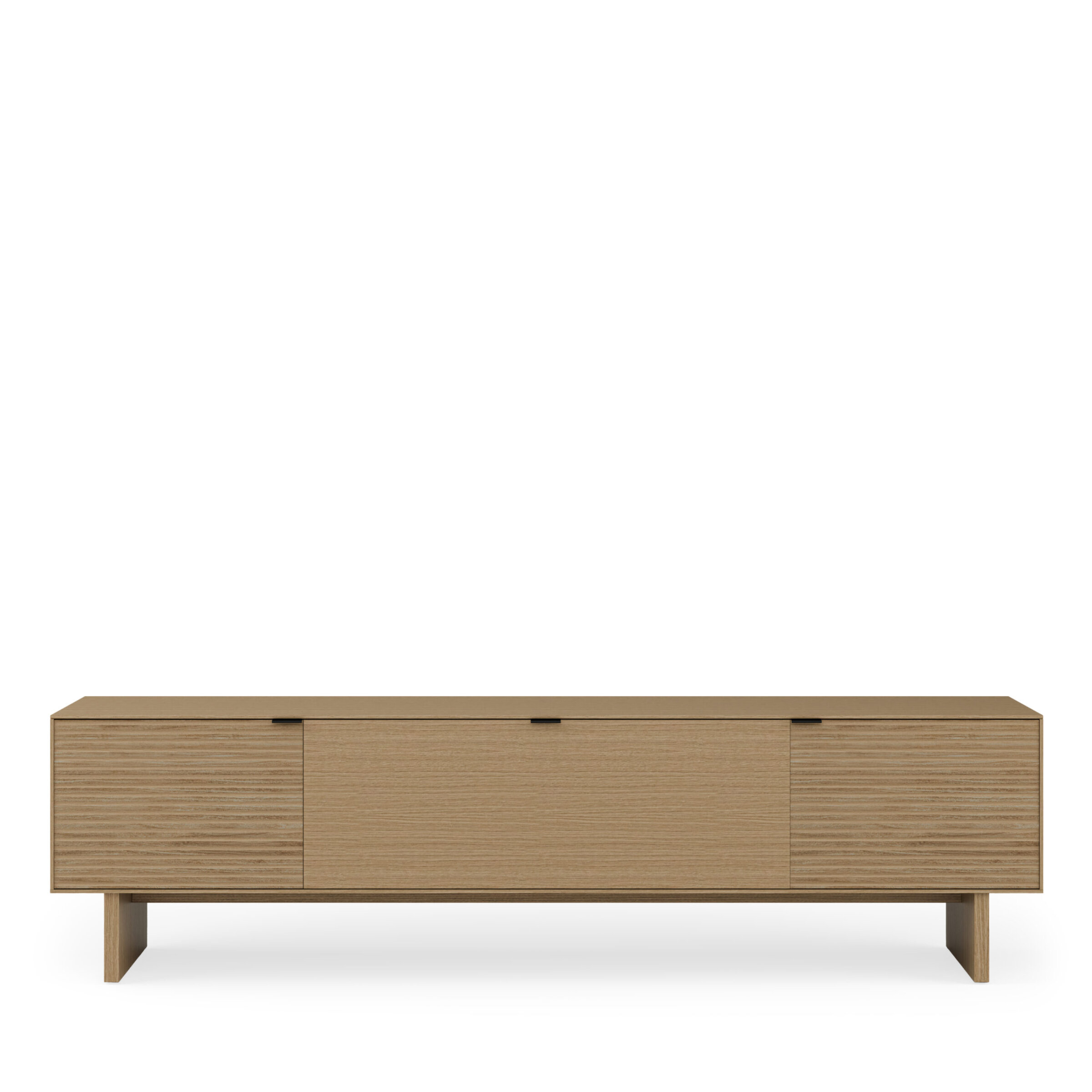 Mueble TV 200 TULSA roble pata madera (3 puertas) - Image 5