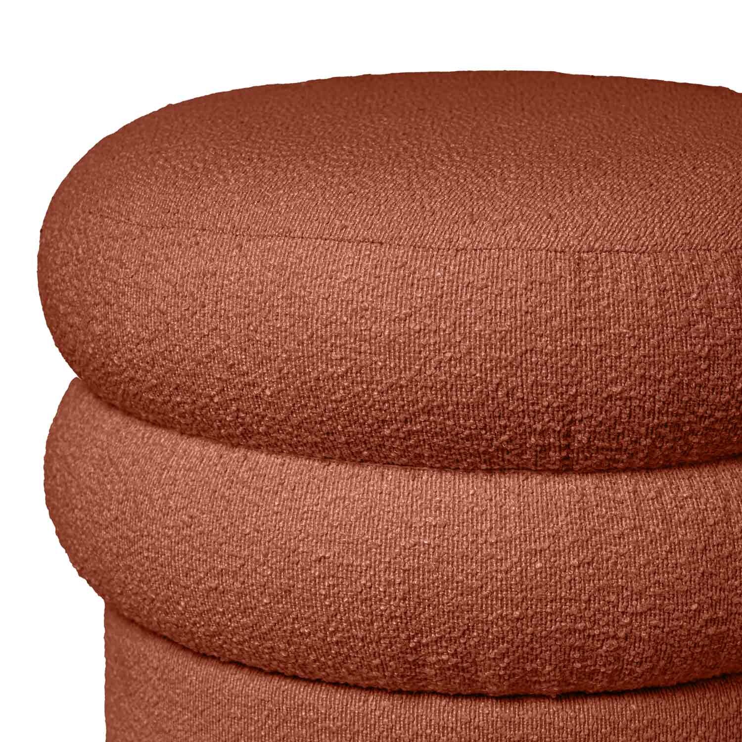 Puff ELLIOT terracota - Image 3