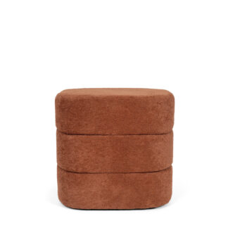 Puff GASTON terracota