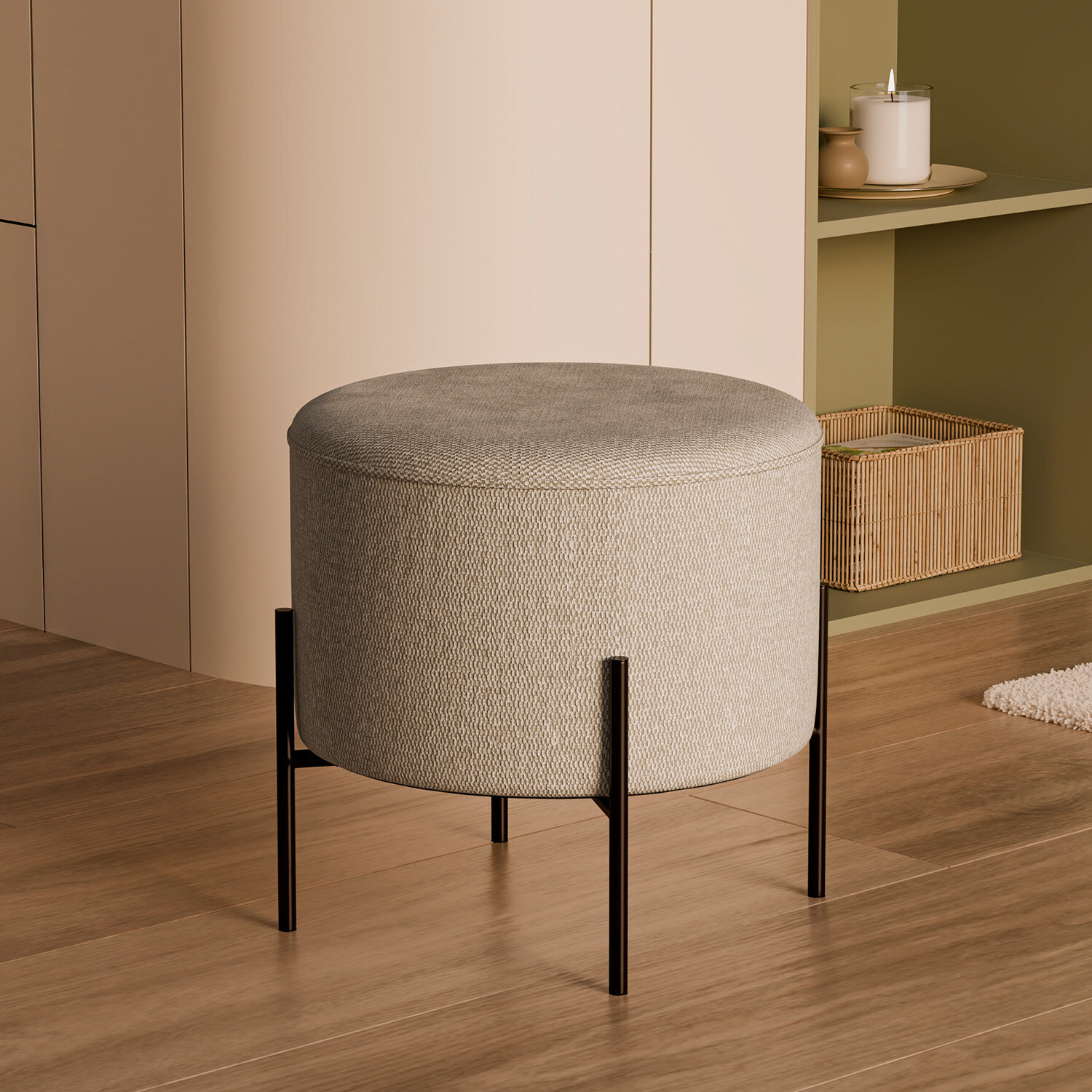 Puff HERMAN beige