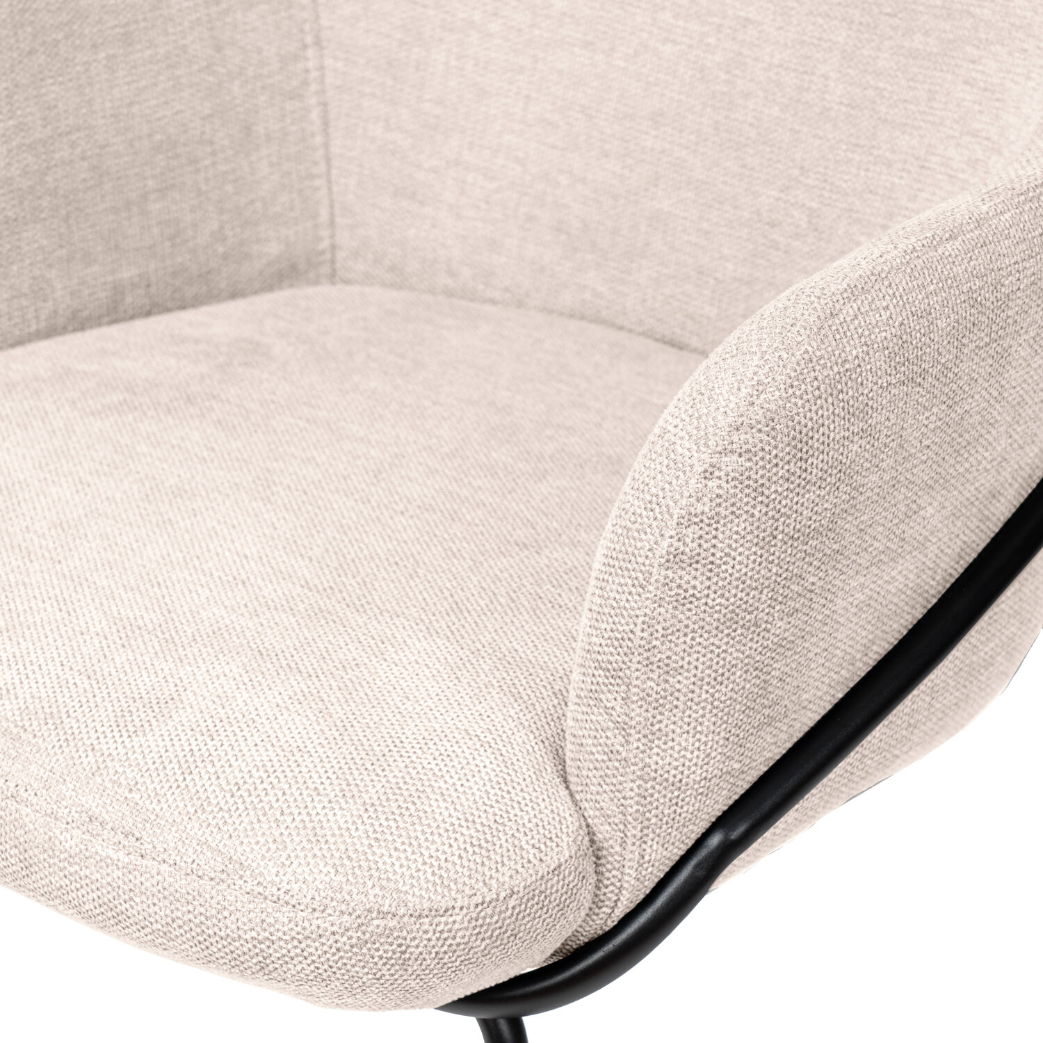 Silla ABIGAIL beige (pata negra) - Image 7