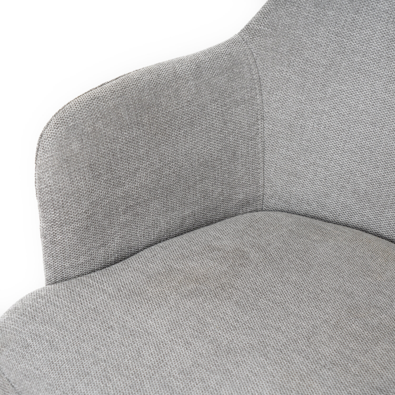 Silla ABIGAIL gris claro (pata negra) - Image 7