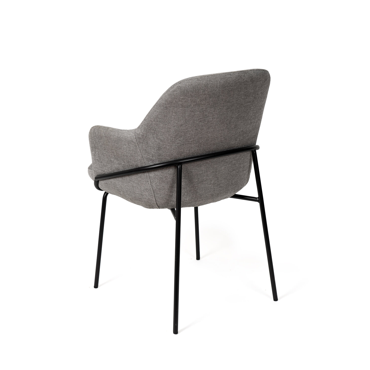 Silla ABIGAIL gris oscuro (pata negra) - Image 2