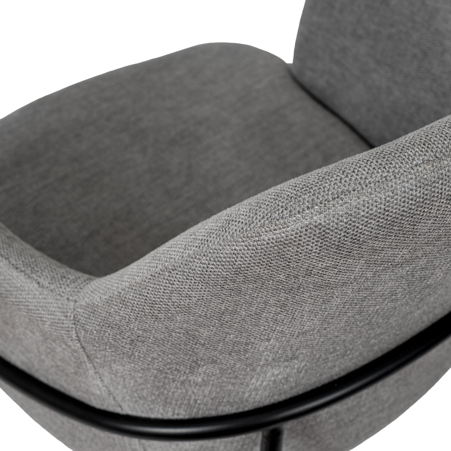 Silla ABIGAIL gris oscuro (pata negra) - Image 6