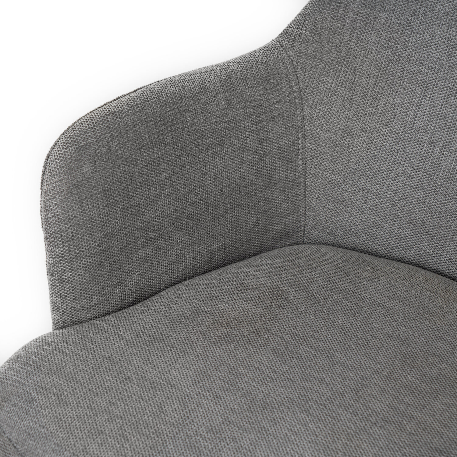 Silla ABIGAIL gris oscuro (pata negra) - Image 7