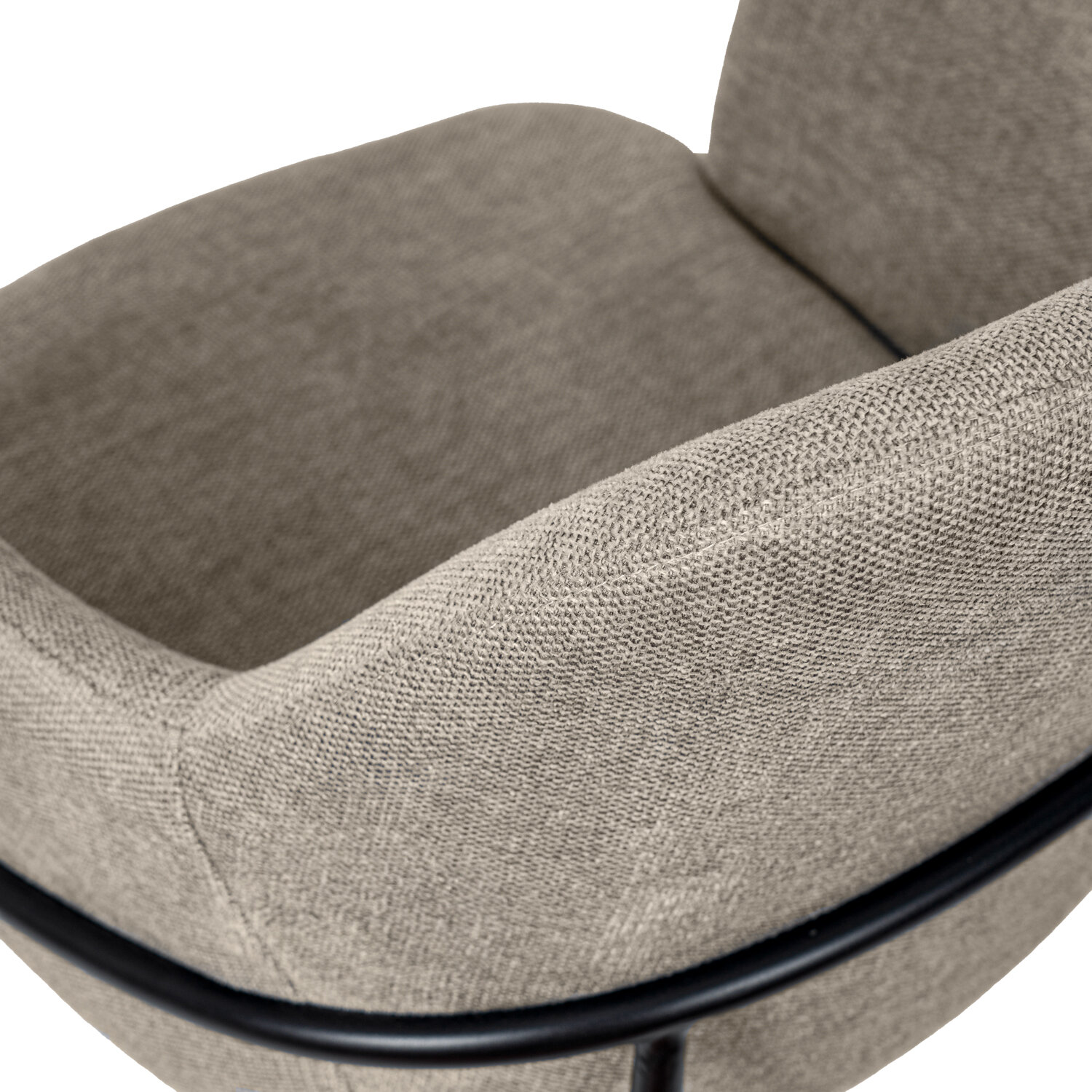Silla ABIGAIL taupe (pata negra) - Image 6