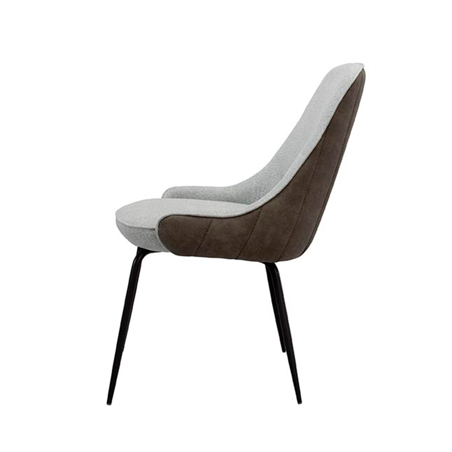 Silla AGATA gris claro - Image 3