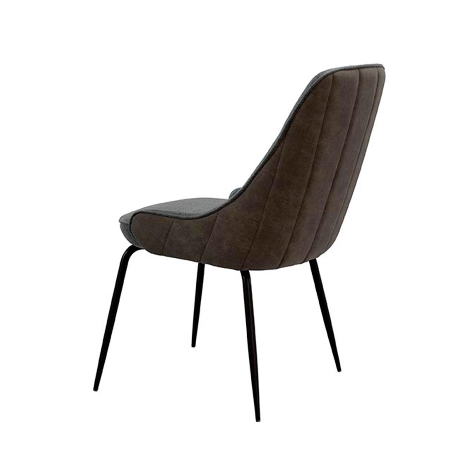 Silla AGATA gris oscuro - Image 2