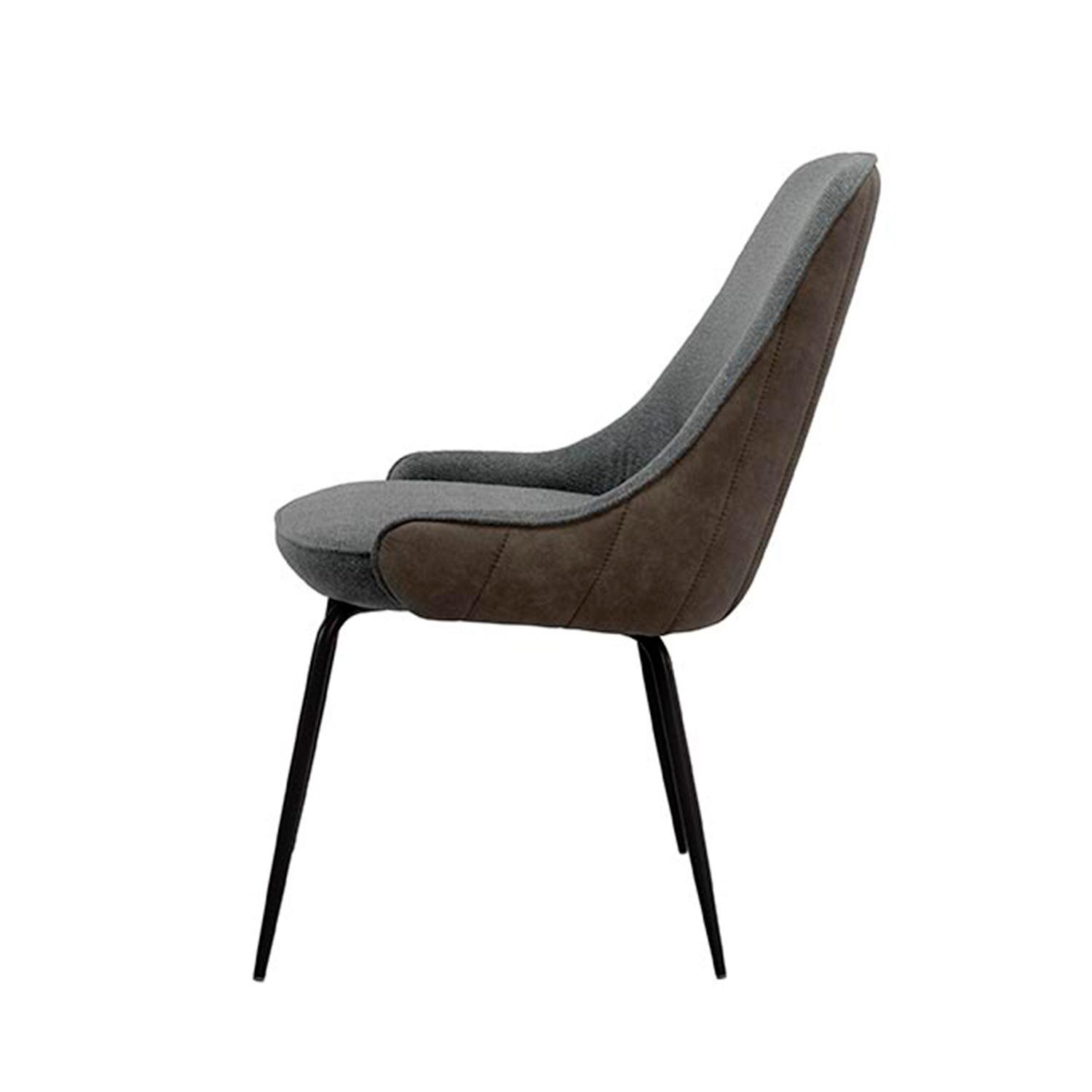 Silla AGATA gris oscuro - Image 3