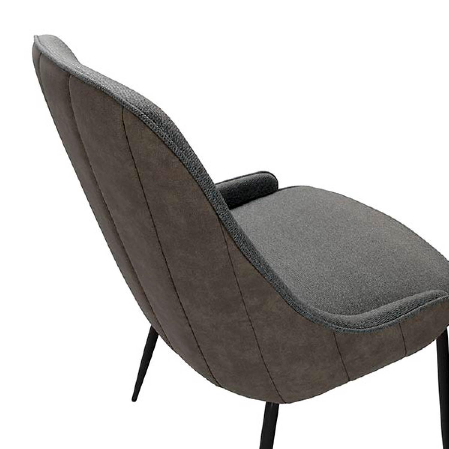 Silla AGATA gris oscuro - Image 7