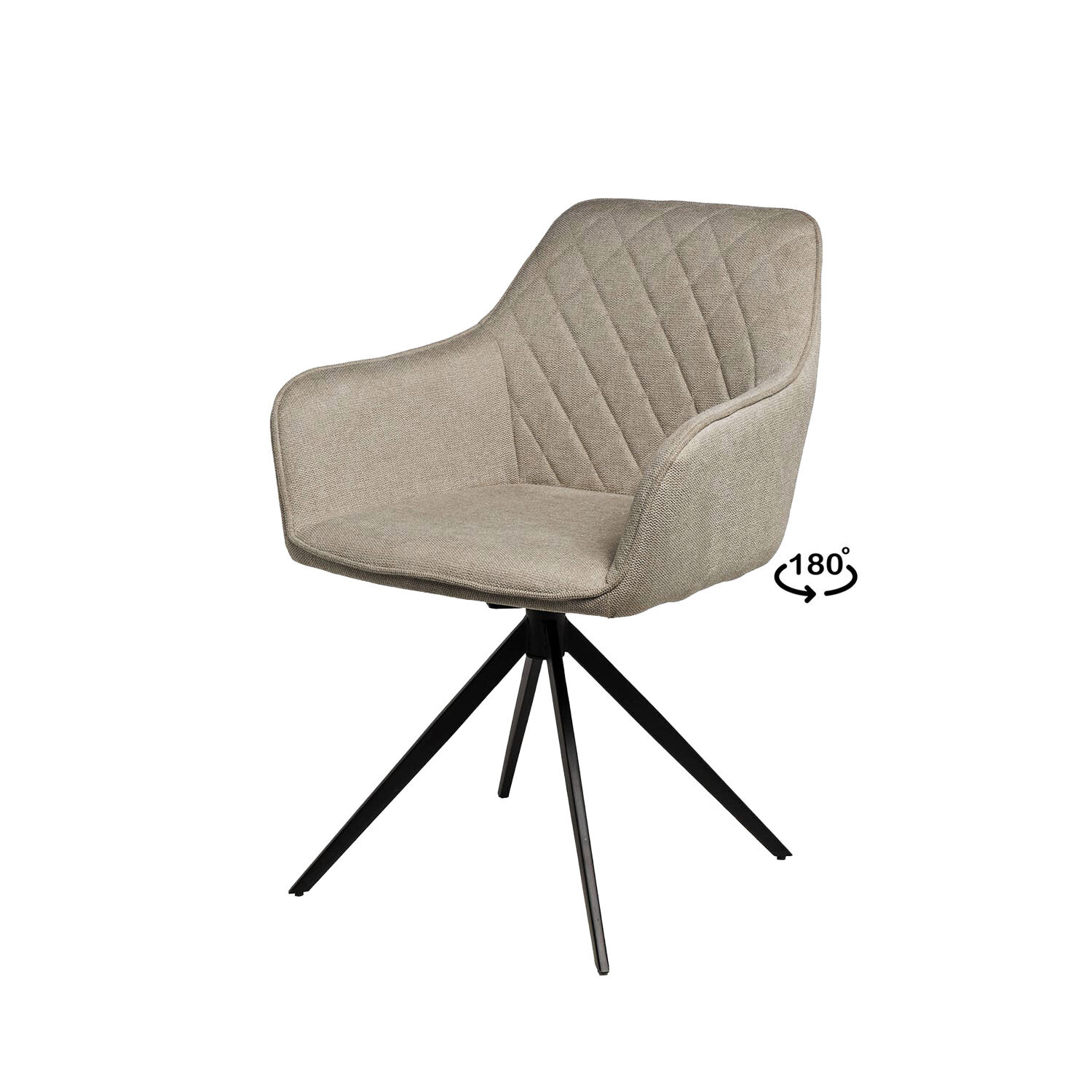 Silla AMALIA taupe