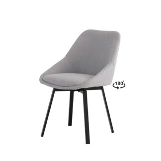 Silla AMELIE gris claro