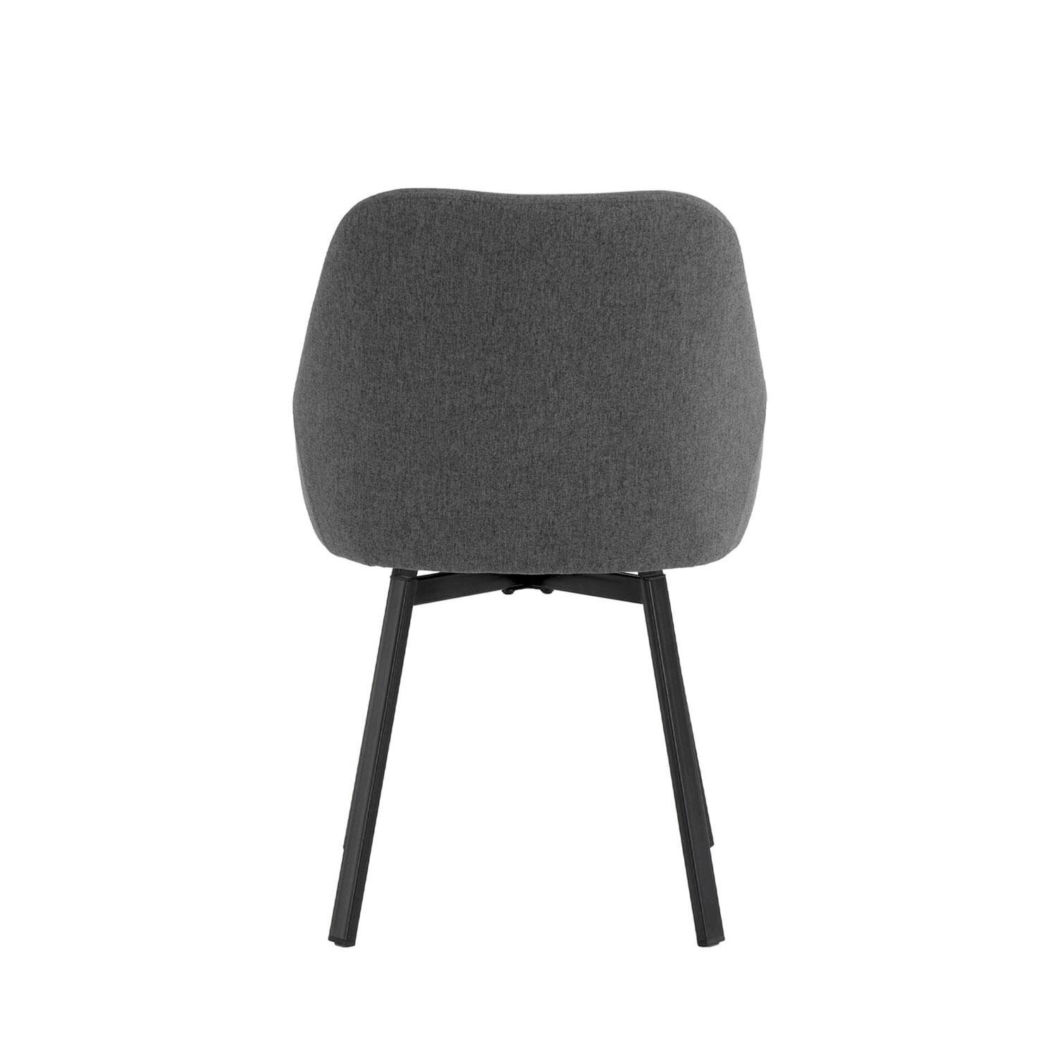 Silla AMELIE gris oscuro - Image 5