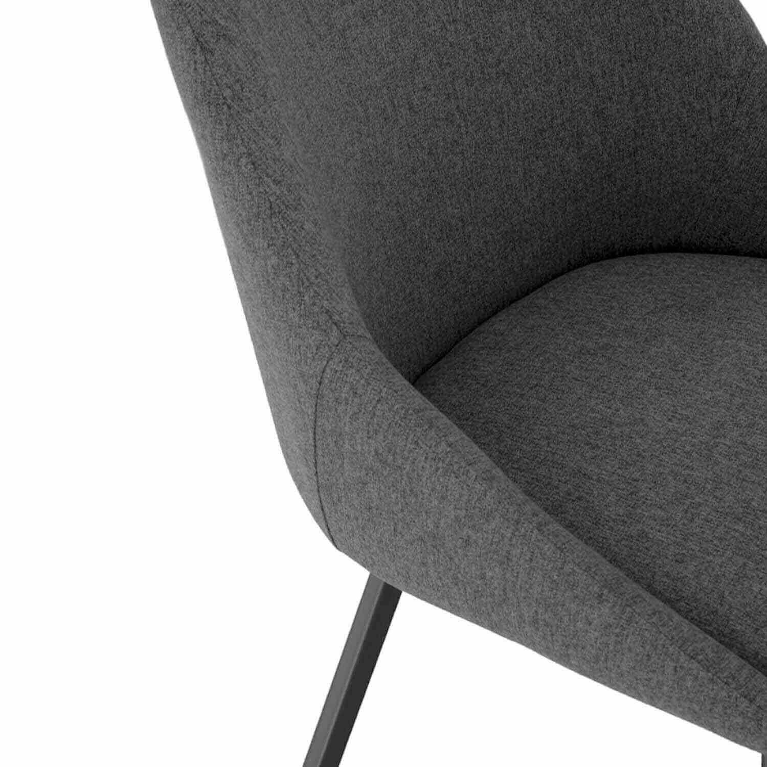Silla AMELIE gris oscuro - Image 6