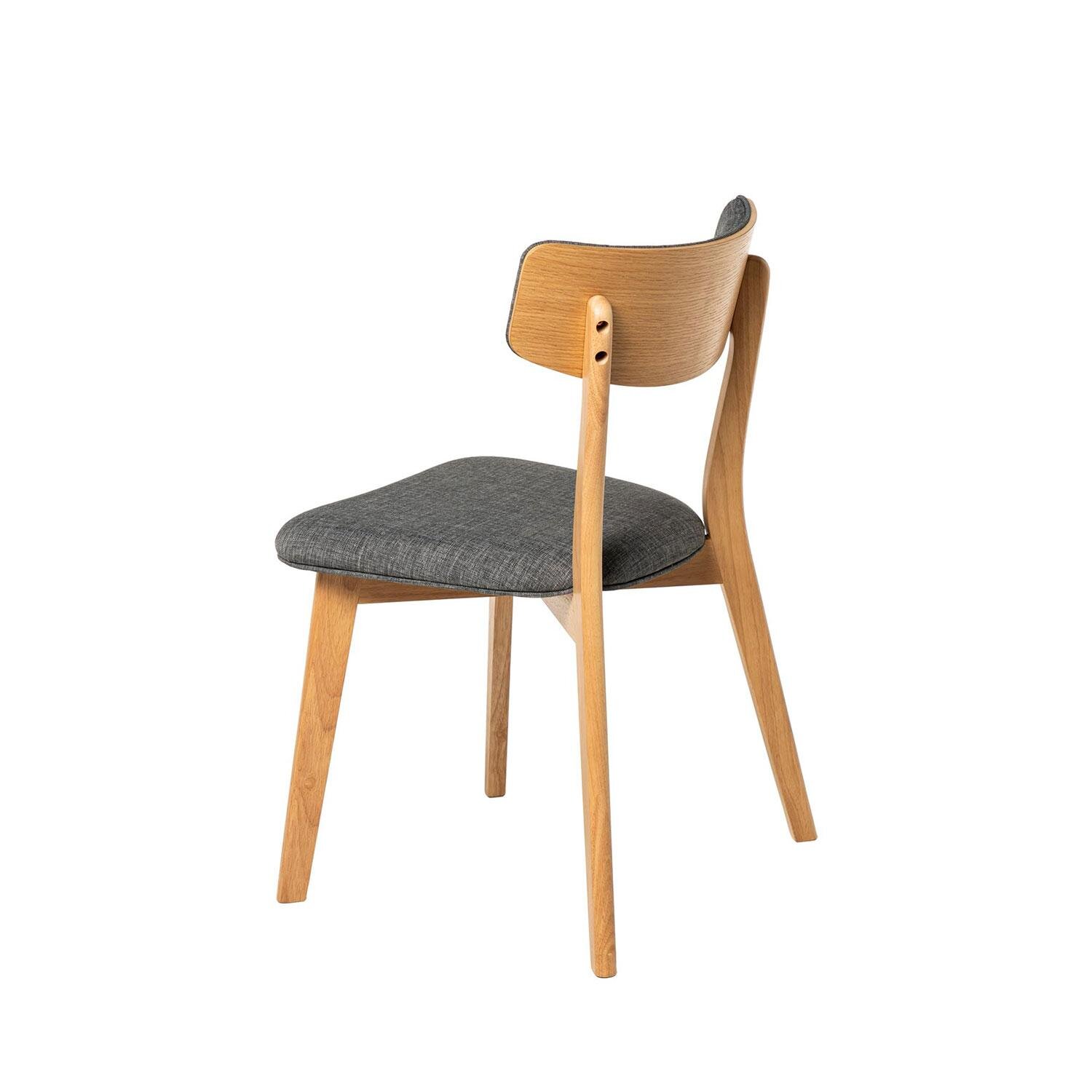 Silla ANAIS roble gris oscuro - Image 2